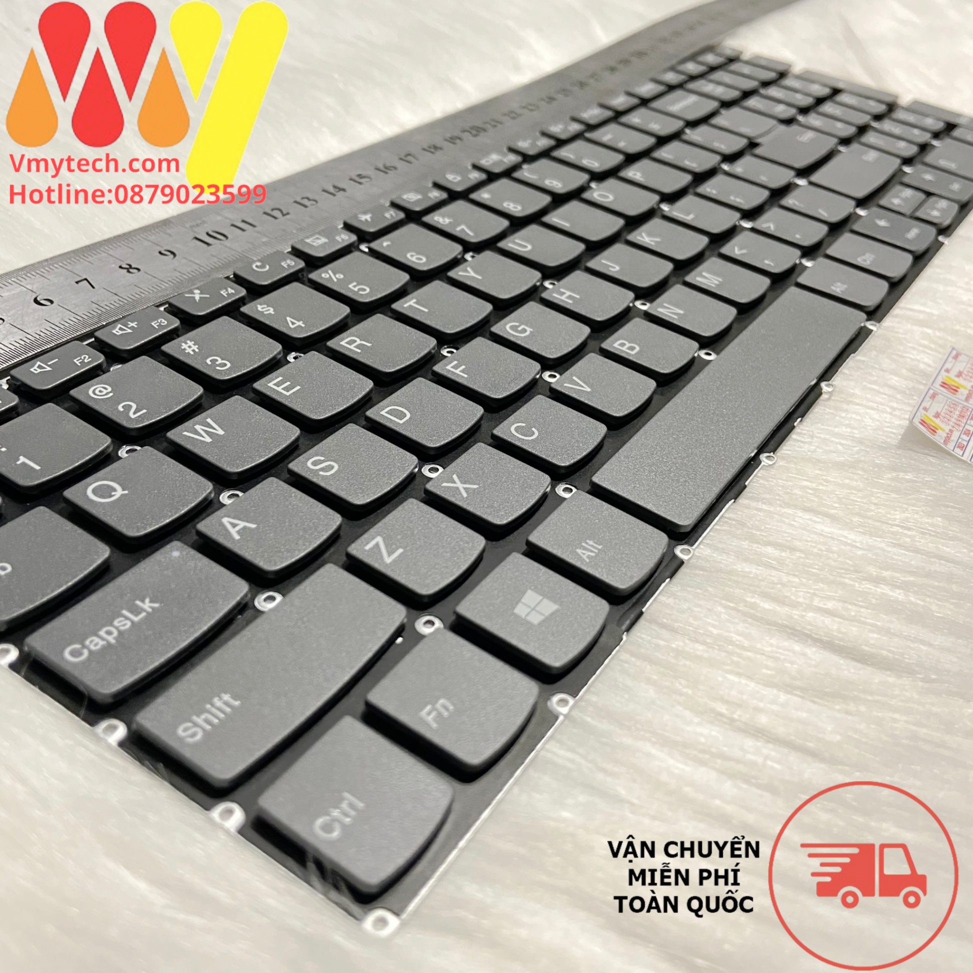Bàn phím laptop lenovo Yoga C740-15IML, IdeaPad 3 15IJL05, 15IML05, 15ITL05, 15ADA05, 15ARE05, 15IGL05, 15IIL05 (KHÔNG NÚT NGUỒN) s340-15api s340-15iil s340-15iml s340-15iwl v130-15igm v130-15ikb