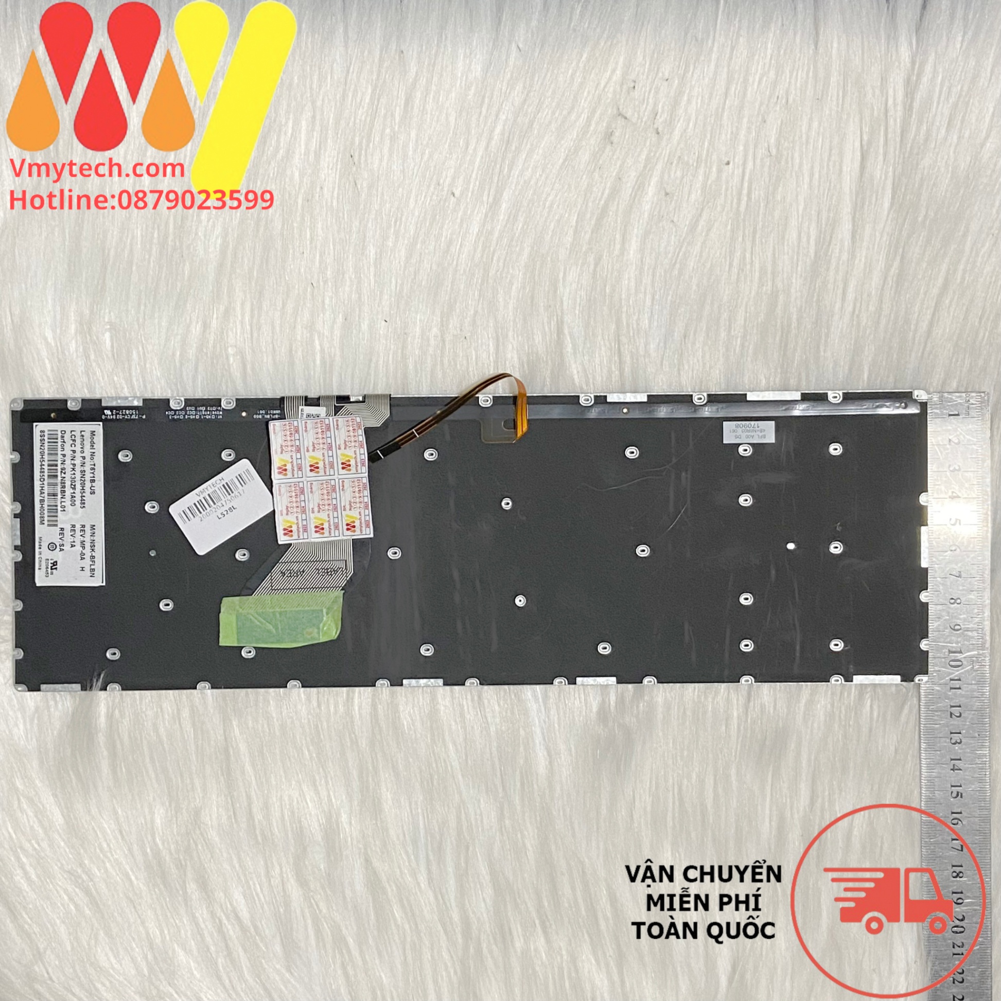 Bàn phím laptop Lenovo Ideapad 700-15 700-15ISK 500-15ACZ 500-15ISK Cáp giữa CÓ LED