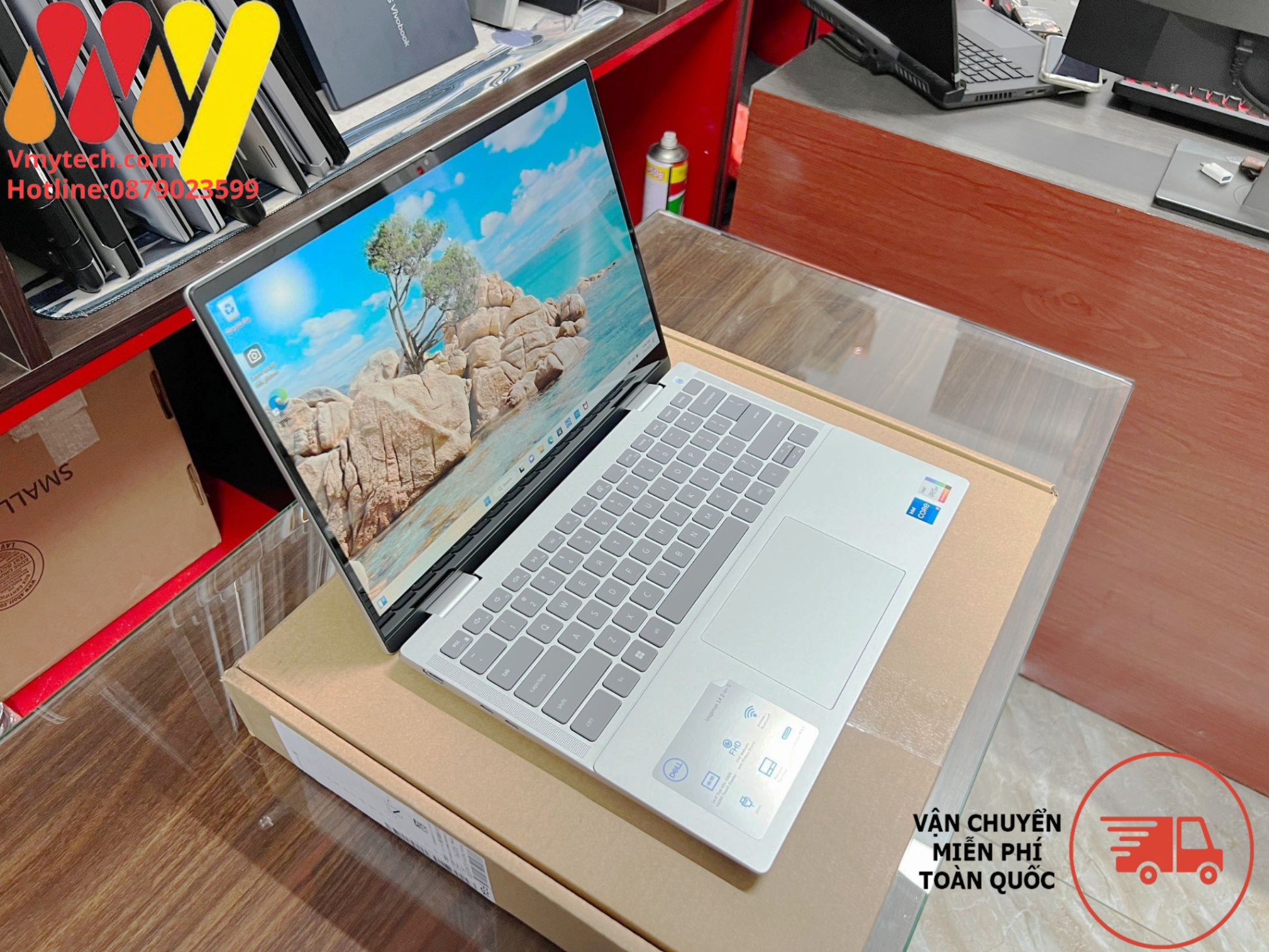 Dell Inspiron 14 7430 2-in-1 Core i5-1335U/ Ram 8GB/ SSD 512GB/ Intel Iris Xe/ 14.0