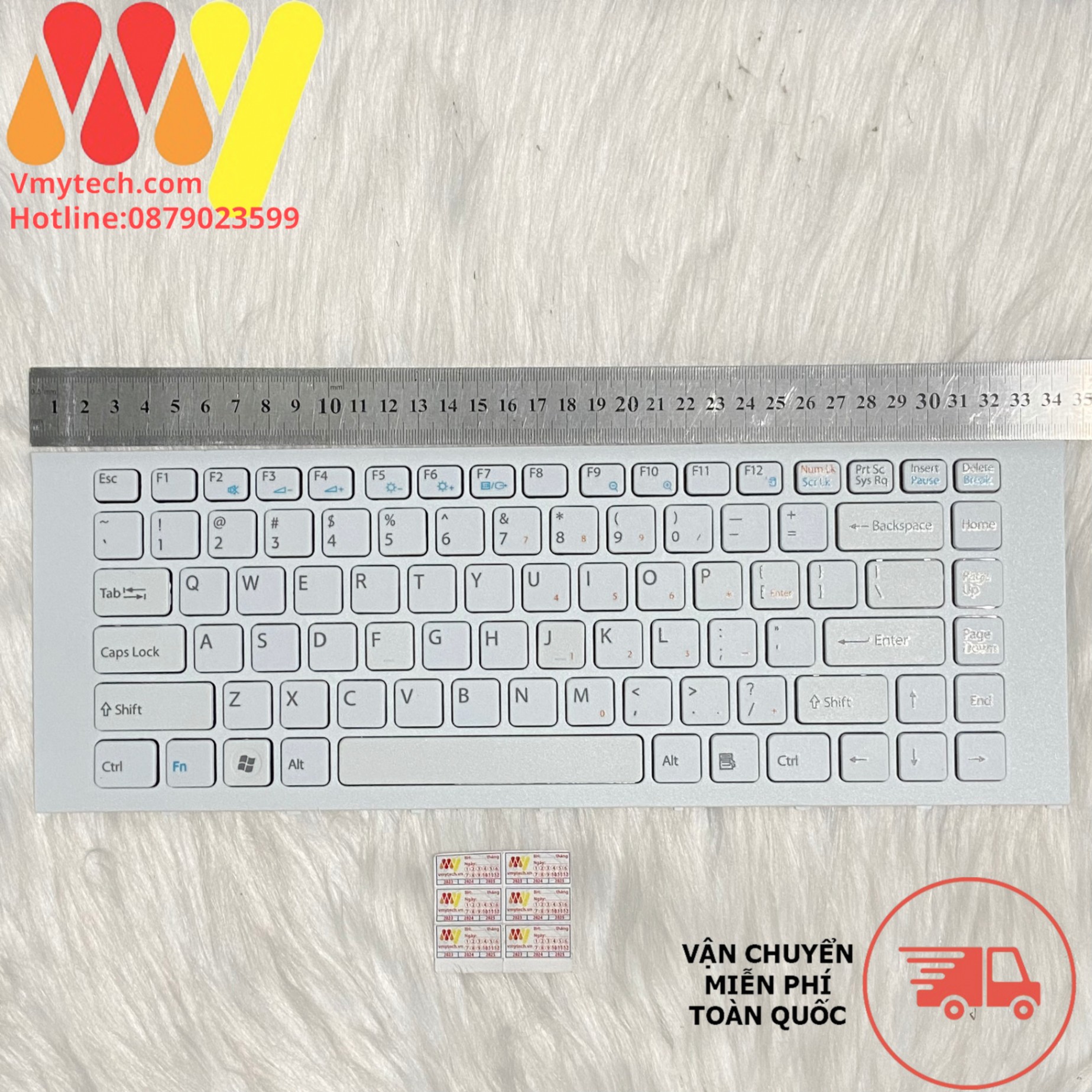 Bàn phím Laptop sony Vaio EA PCG-61317L, PCG-61315L PCG-61312W PCG-61212 PCG-61317 Trắng