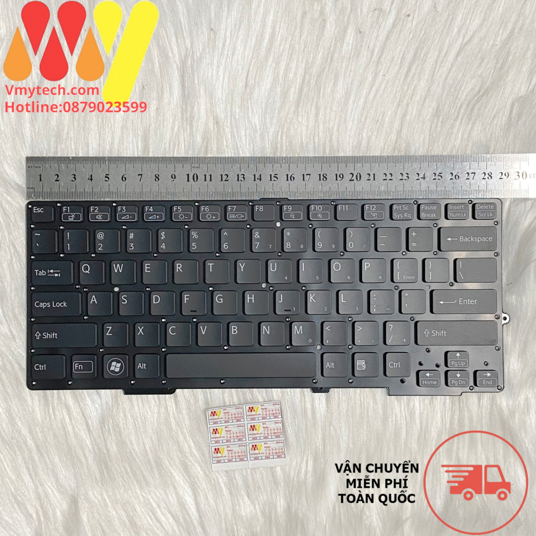 Bàn Phím Laptop cho Sony SVE-13 SVE13 Đen
