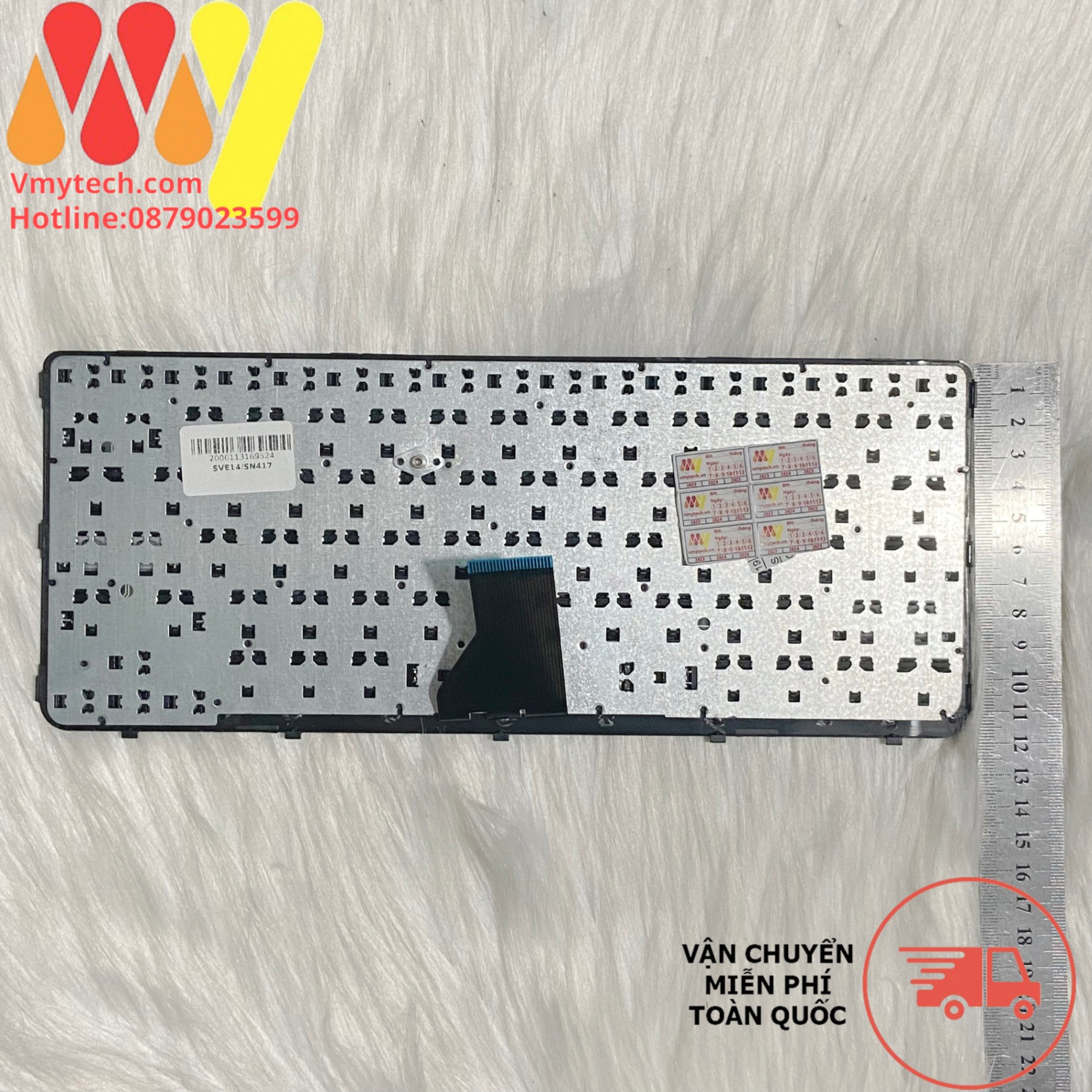 Bàn phím Laptop Sony SVE14 SVE14AA12T SVE141M12T SVE1413 SVE14A16EC SVE141C11L SVE141D11L SVE141J11W Đen