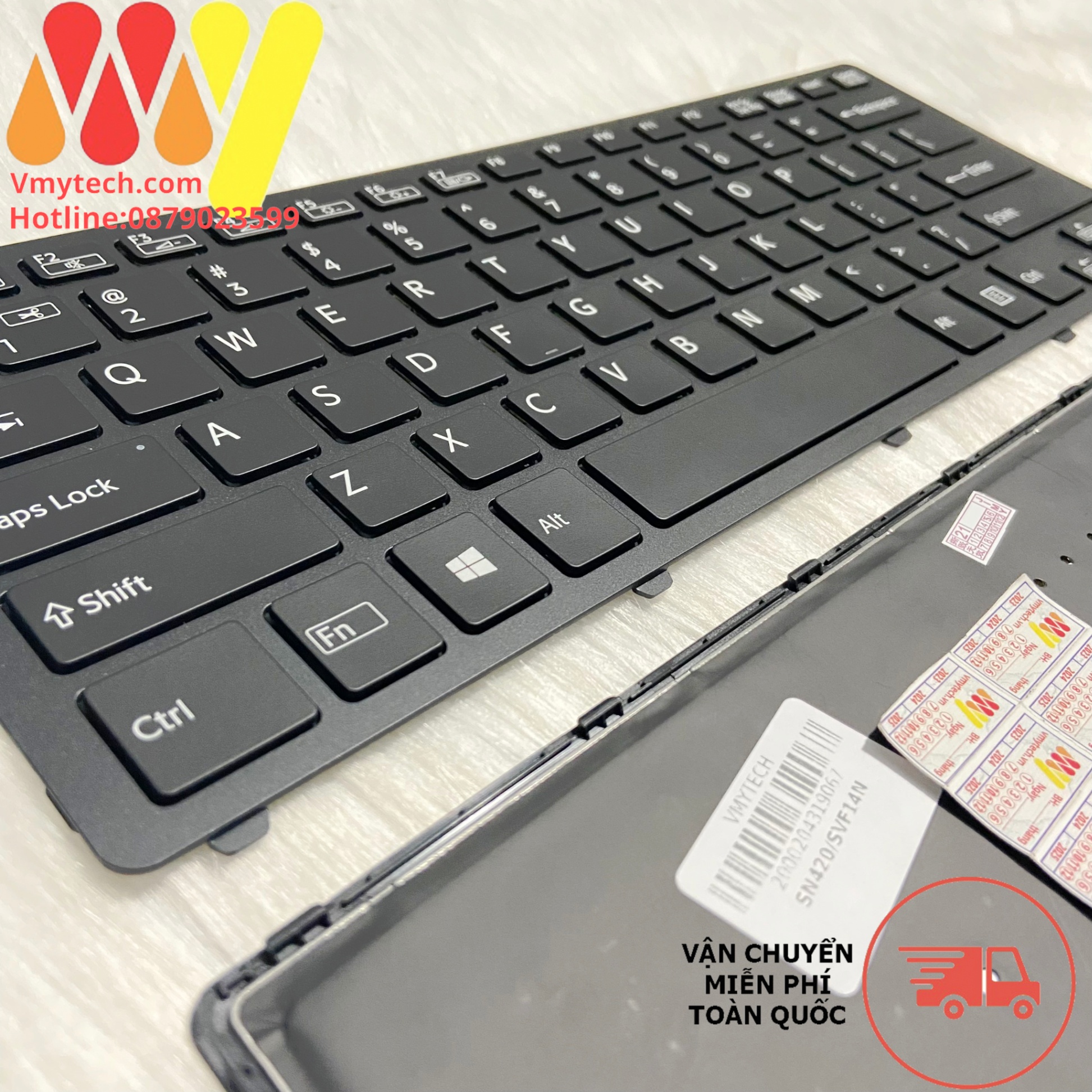 Bàn Phím Laptop Sony vaio VPC-SVF14N SVF14N FIT 14N 149264011us Cáp góc CÓ LED
