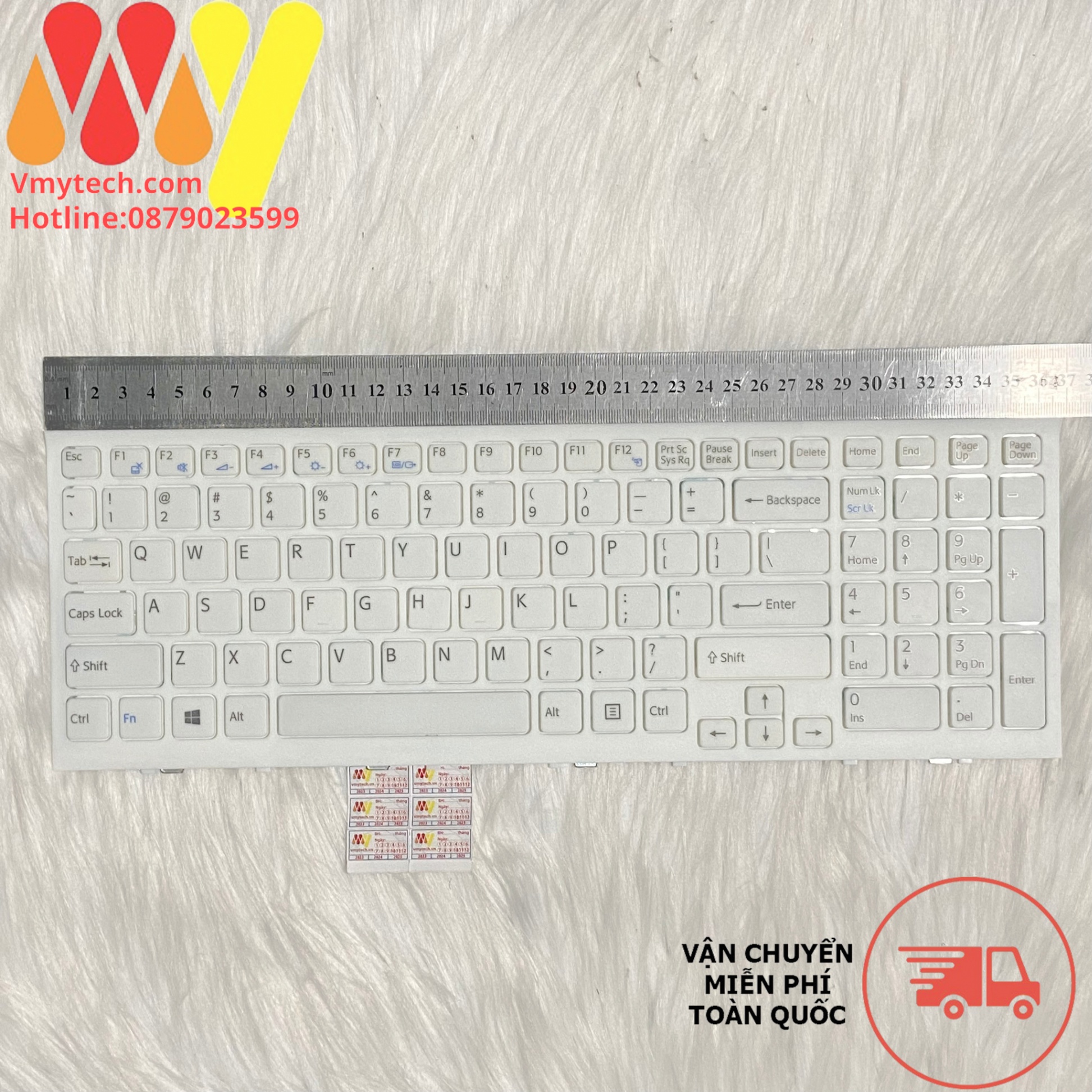 Bàn phím Laptop sony Vaio EE, VPCEE21FX EF PCG-61611L,PCG-61611M, PCG-71811L PCG-71911L PCG-71912L PCG-71913L PCG-71914L màu Trắng