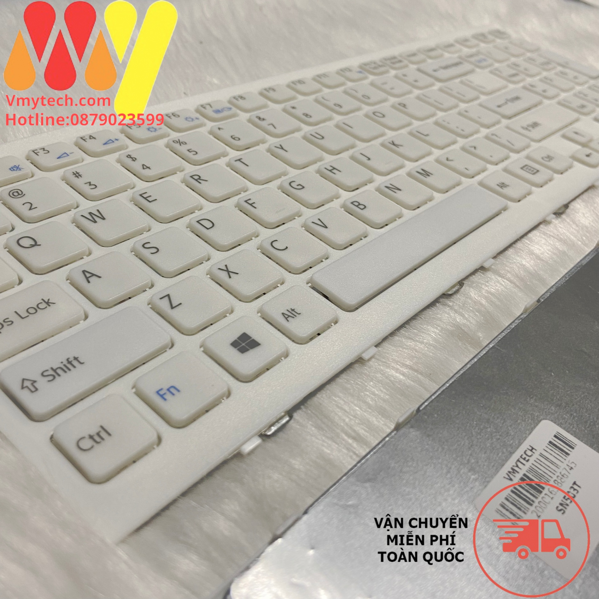 Bàn phím Laptop sony Vaio EE, VPCEE21FX EF PCG-61611L,PCG-61611M, PCG-71811L PCG-71911L PCG-71912L PCG-71913L PCG-71914L màu Trắng