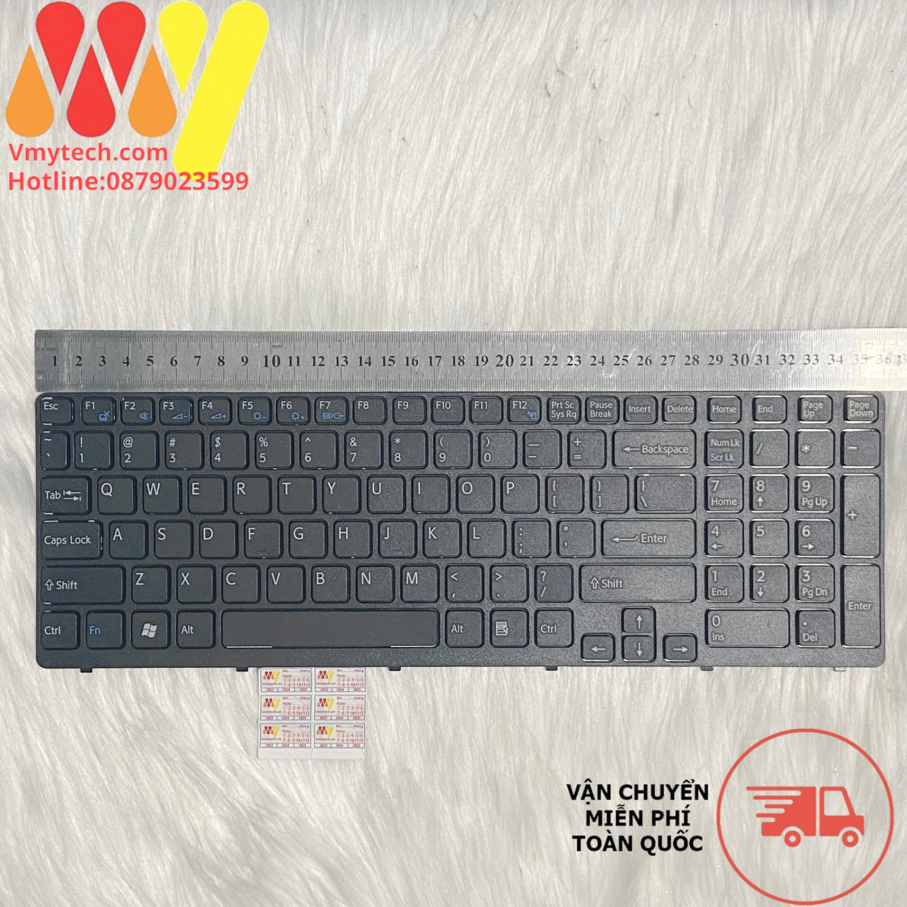 Bàn phím laptop Sony Vaio SVE15 SVE1511 SVE15113 SVE15112FXS SVE15113FXSSVE1511A1E SVE15111EA Đen