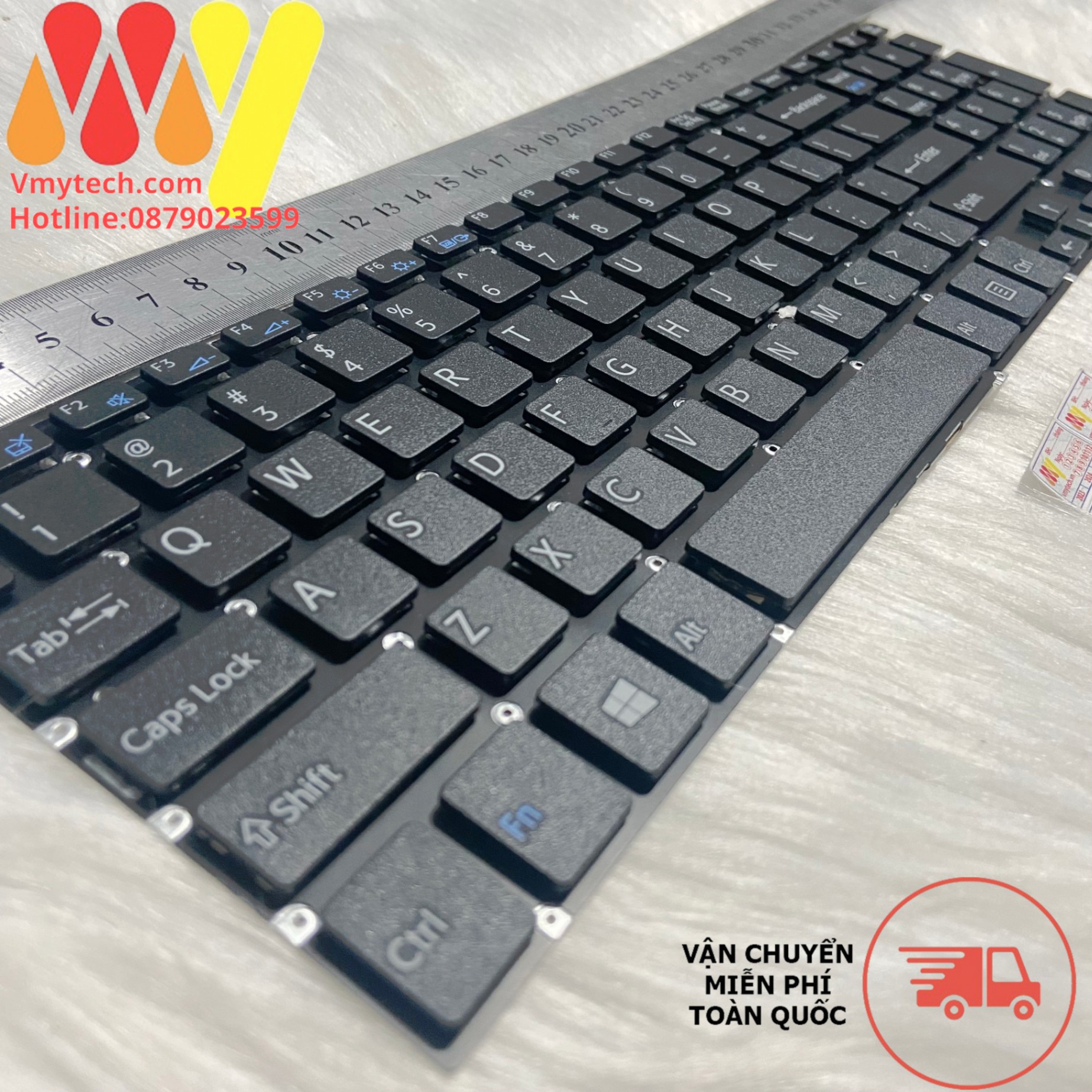 Bàn phím laptop Sony Vaio SVF15, SVF15A13SGS, SVF15A13SG, SVF15A13SG Đen cáp cong