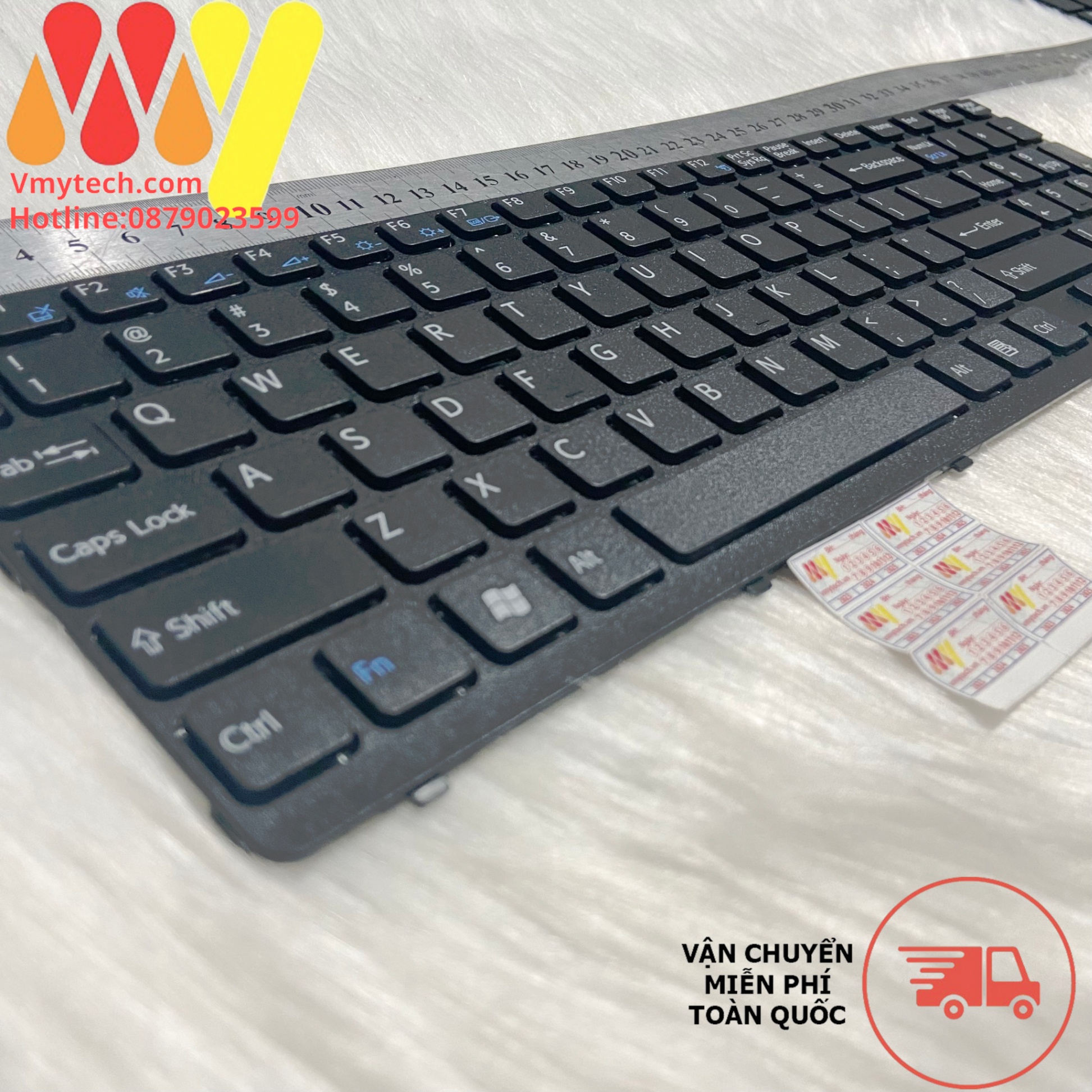 Bàn phím laptop Sony Vaio SVE15 SVE1511 SVE15113 SVE15112FXS SVE15113FXSSVE1511A1E SVE15111EA Đen