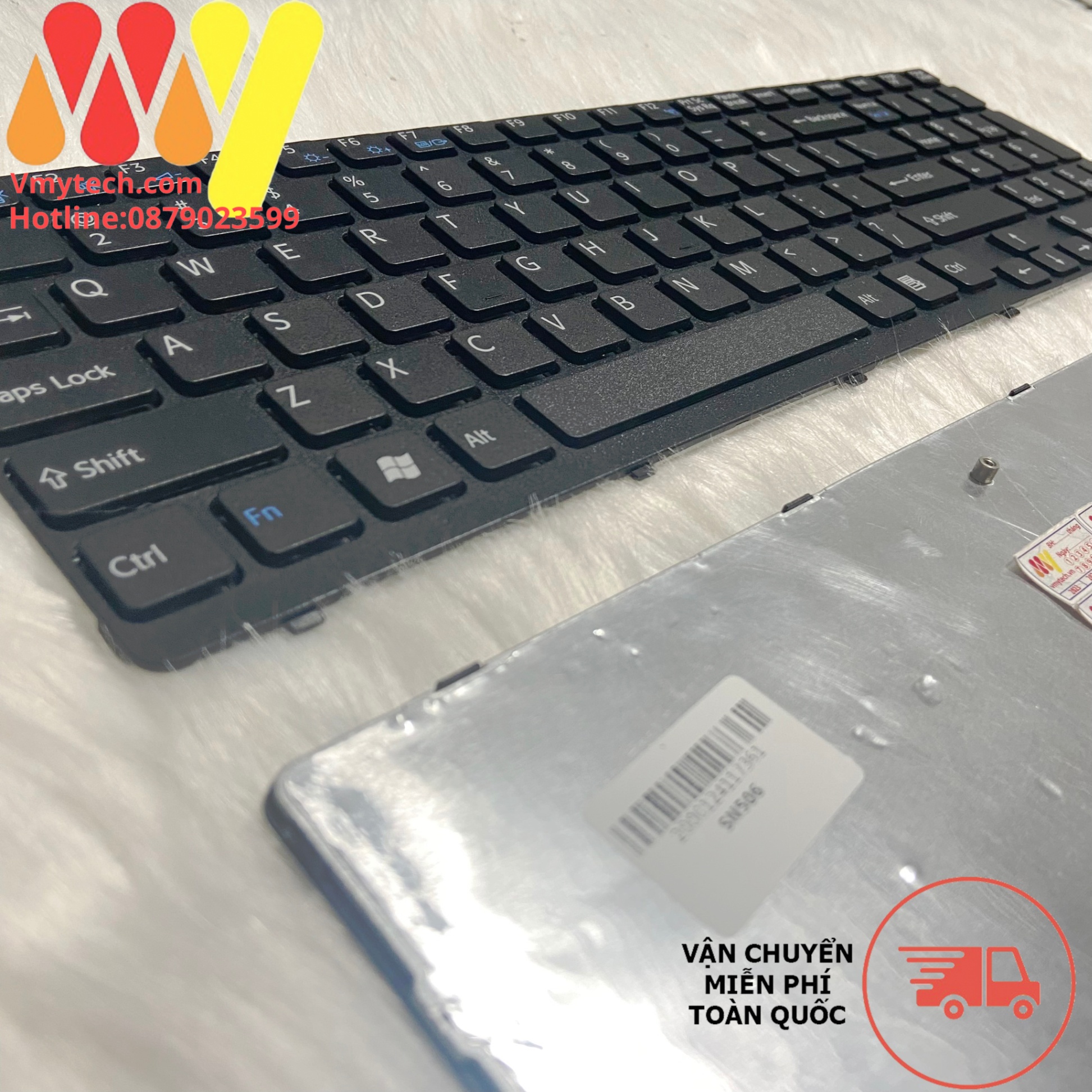 Bàn phím laptop Sony Vaio SVE15 SVE1511 SVE15113 SVE15112FXS SVE15113FXSSVE1511A1E SVE15111EA Đen
