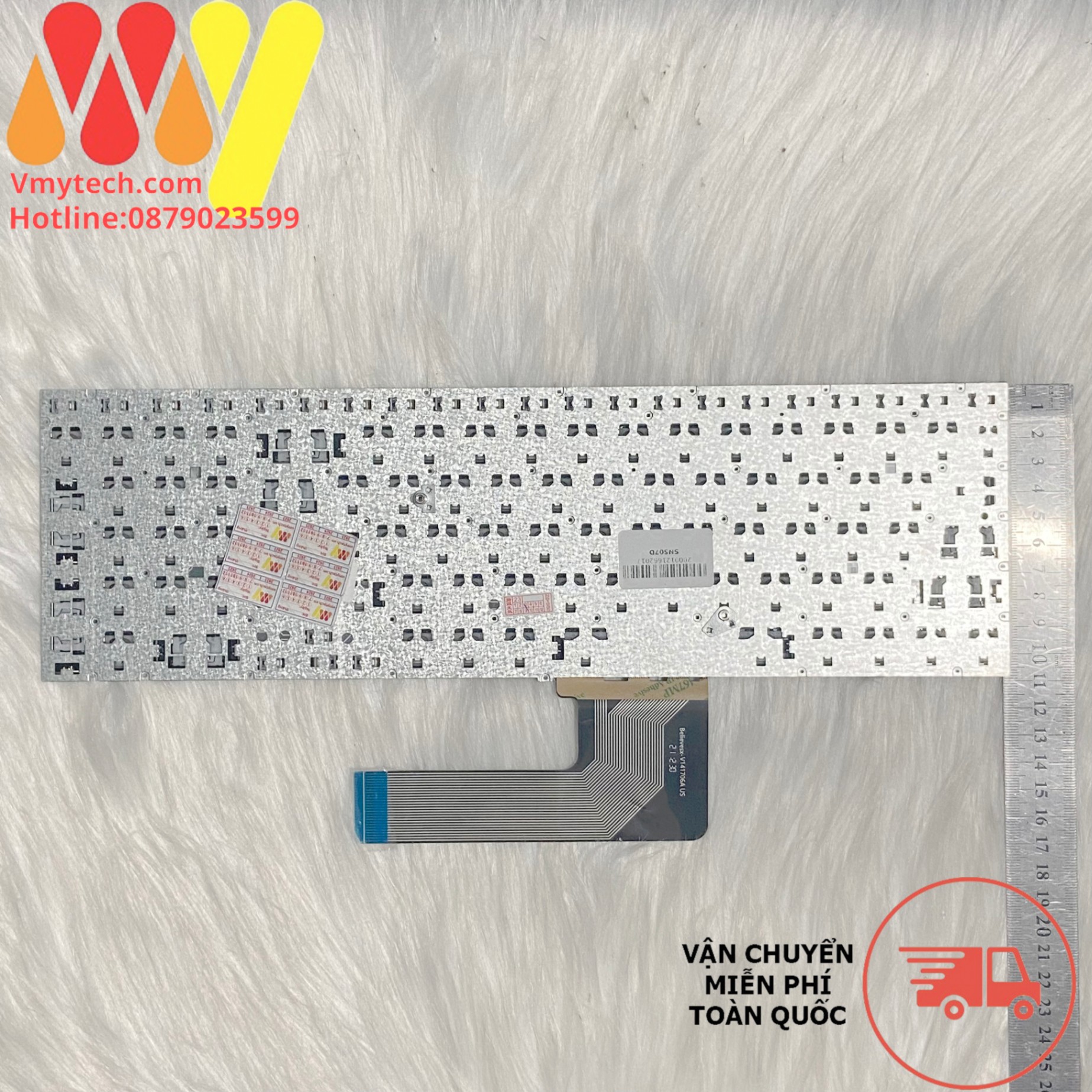 Bàn phím laptop Sony Vaio SVF15, SVF15A13SGS, SVF15A13SG, SVF15A13SG Đen cáp cong