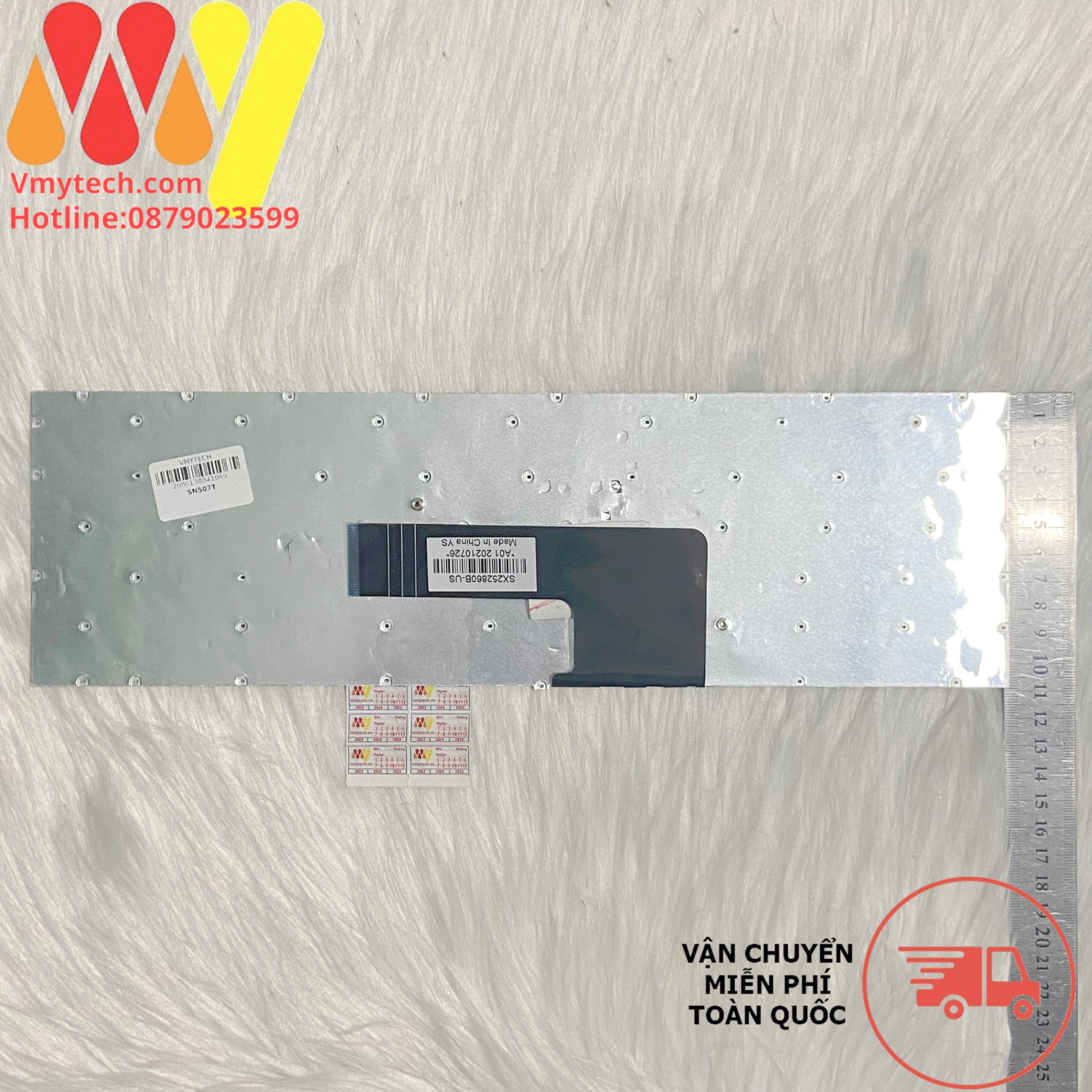 Bàn Phím Laptop Sony VAIO Fit 15 15E SVF15 SVF152 SVF153 SVF15A màu Trắng