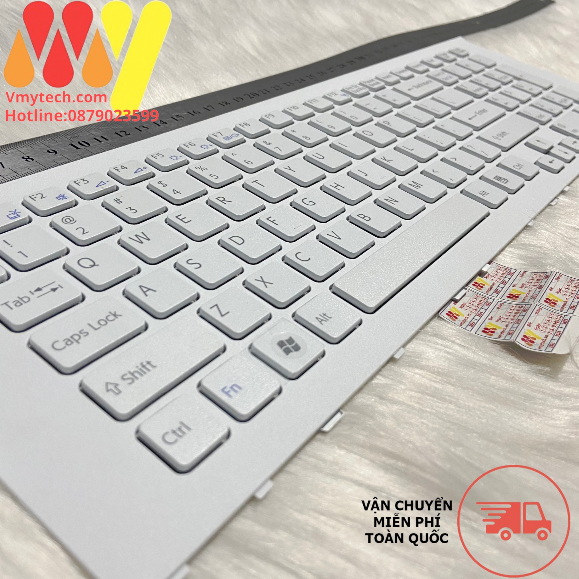 Bàn phim laptop Sony Vaio EJ VPCEJ VPC-EJ VPC-EJ3T1E- Trắng