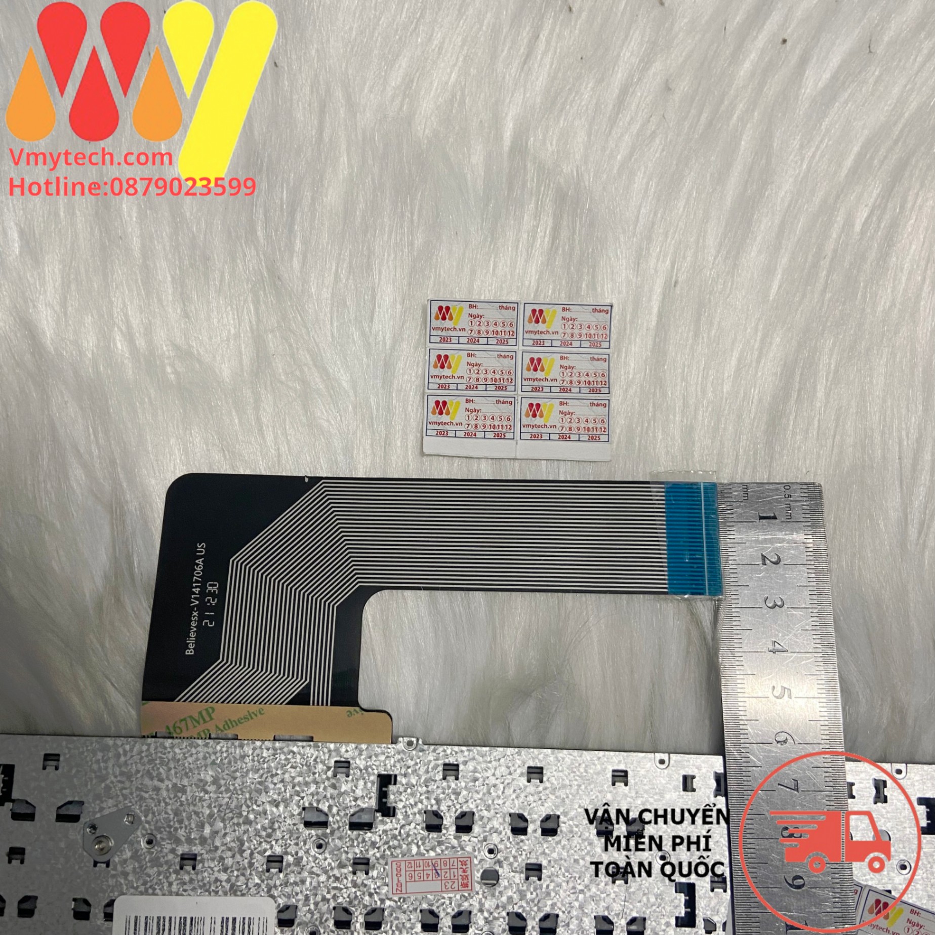 Bàn phím laptop Sony Vaio SVF15, SVF15A13SGS, SVF15A13SG, SVF15A13SG Đen cáp cong