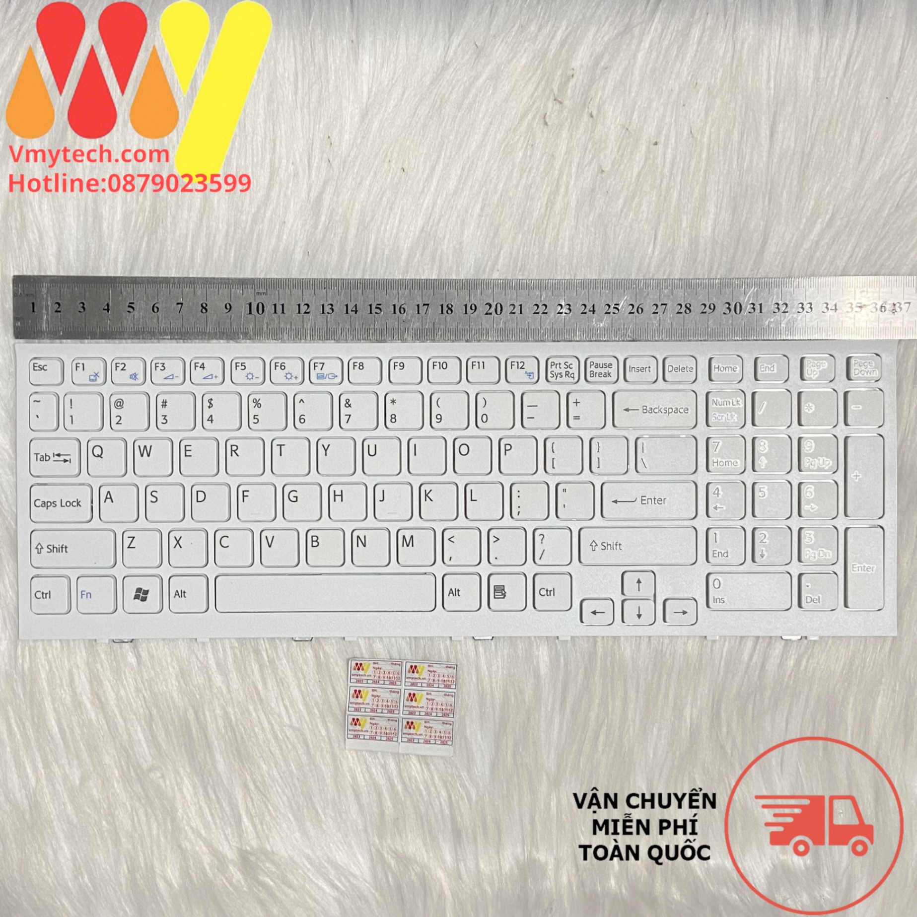 Bàn Phím Laptop Sony VPC-EL VPCEL EL PCG-71C11L PCG-71C11T PCG-71C12L VPCEL13FD VPCEL15FD VPCEL23FD - Phím Trắng