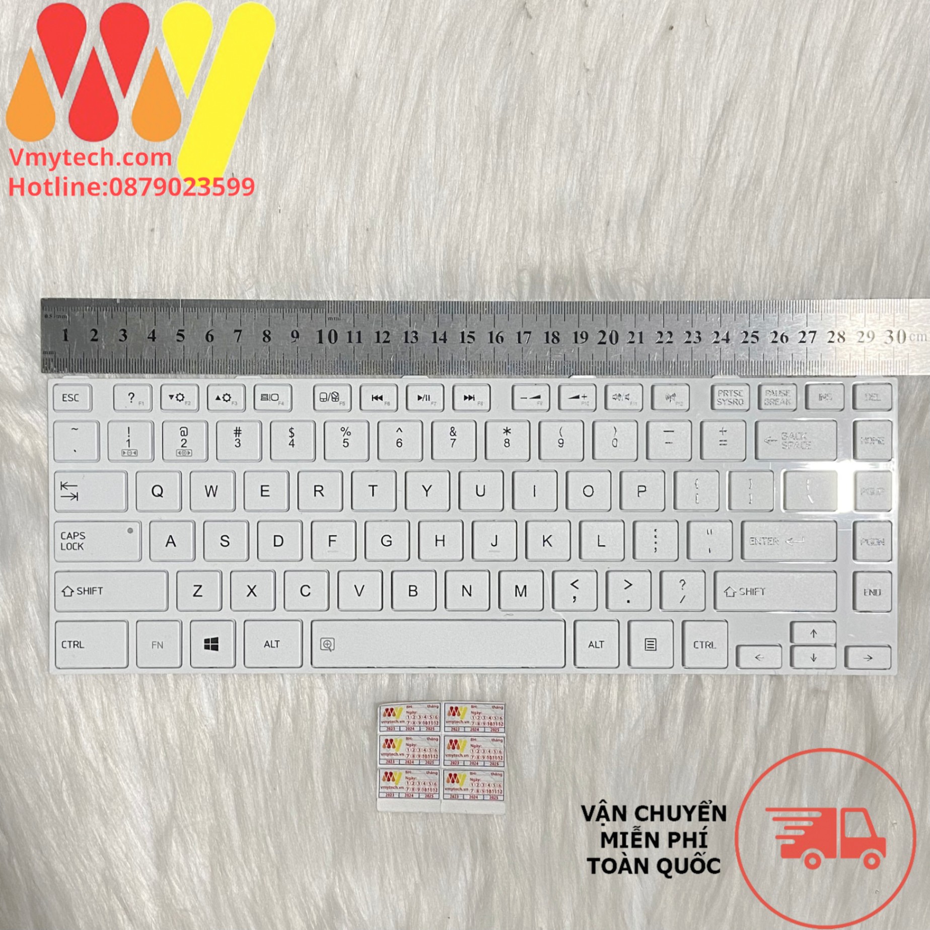 Bàn Phím laptop Toshiba Satellite M840 L845 P800 P840 P845 P840T P845T Màu Trắng