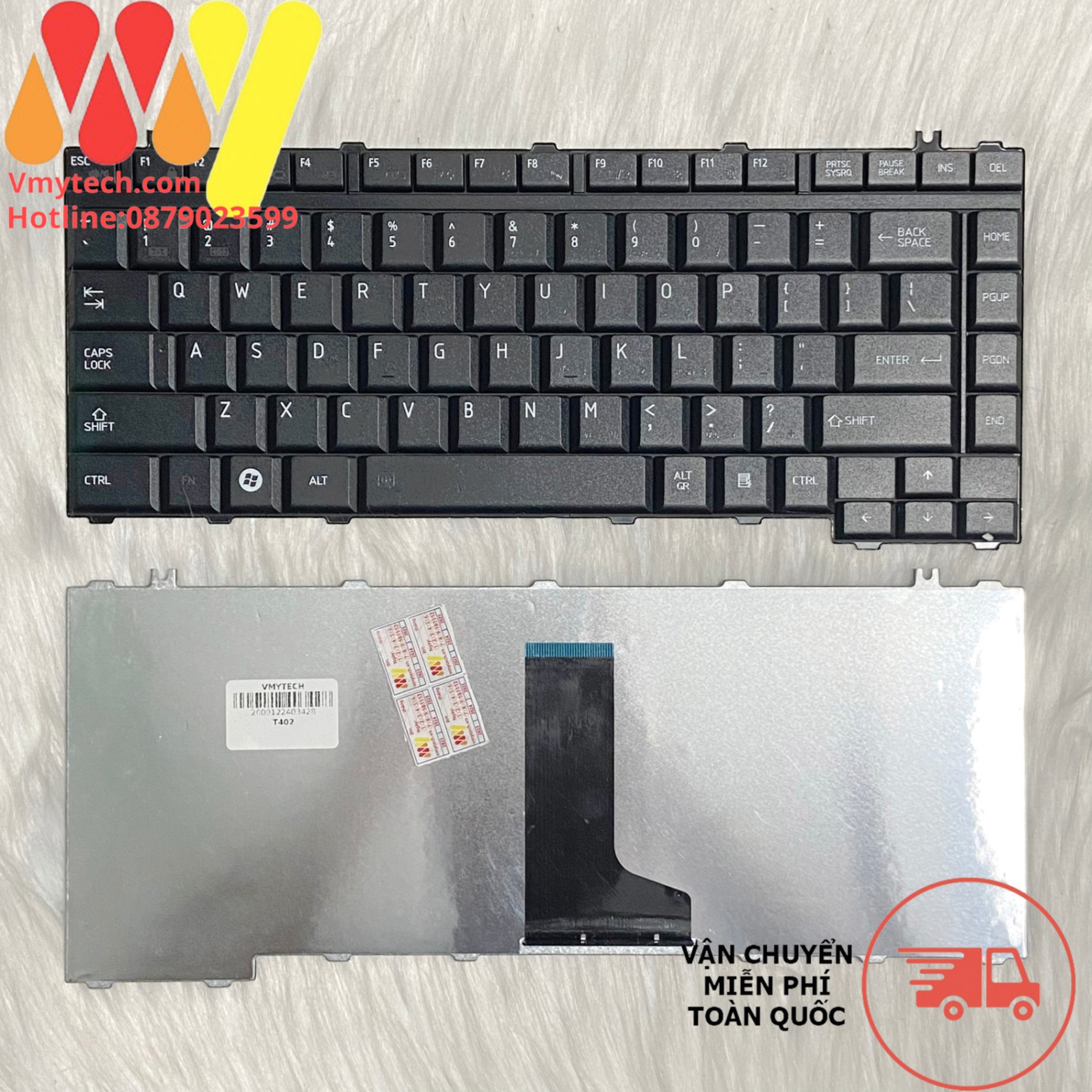 Bàn Phím Laptop Toshiba L510 M200 L200 M300 L300 M500 M505