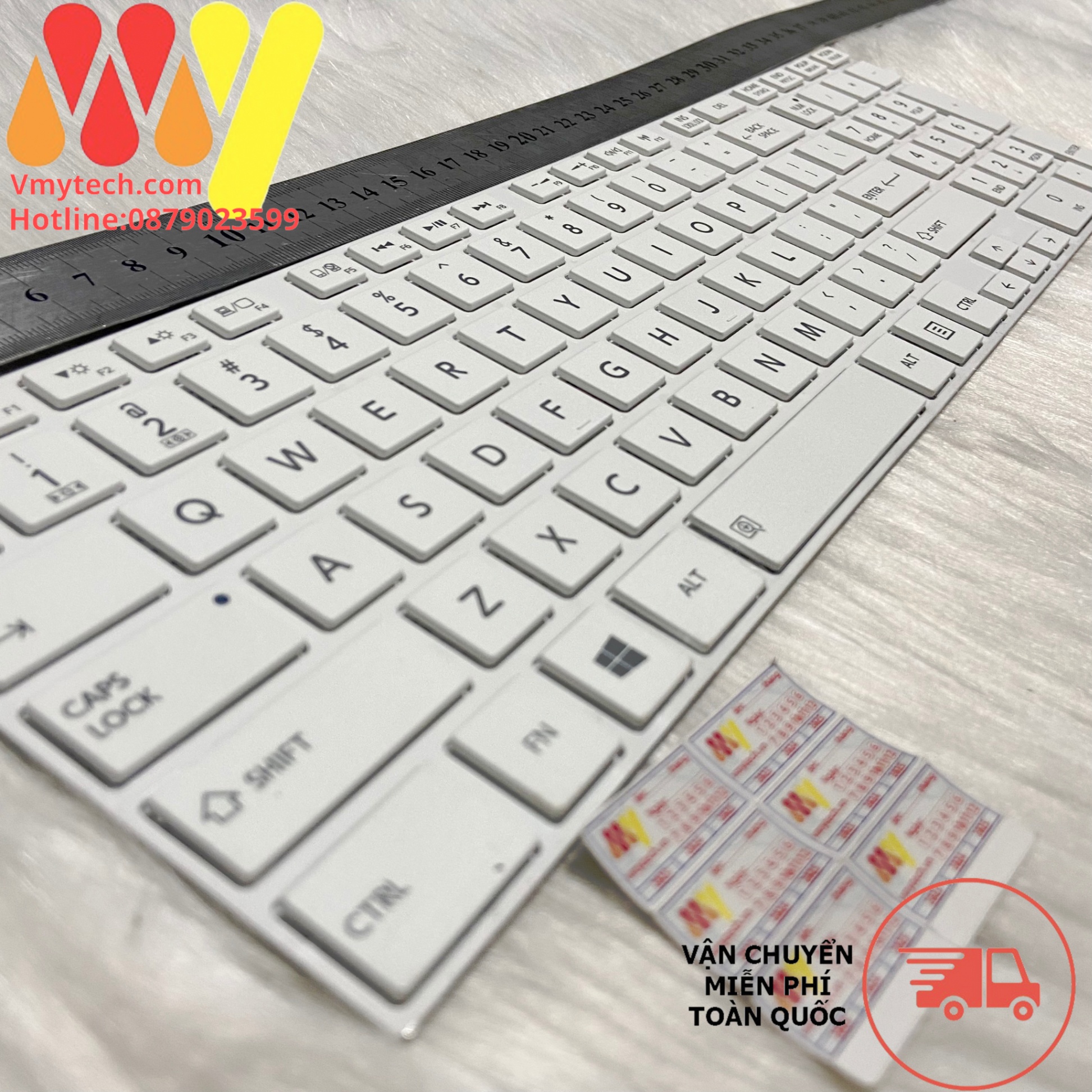 Phím laptop Toshiba L50 L50-A C50 C50D C50-A C55D L70 L75 C70 C75 S50 S55 C70 C70-A C70D C75 C75D L75 Trắng