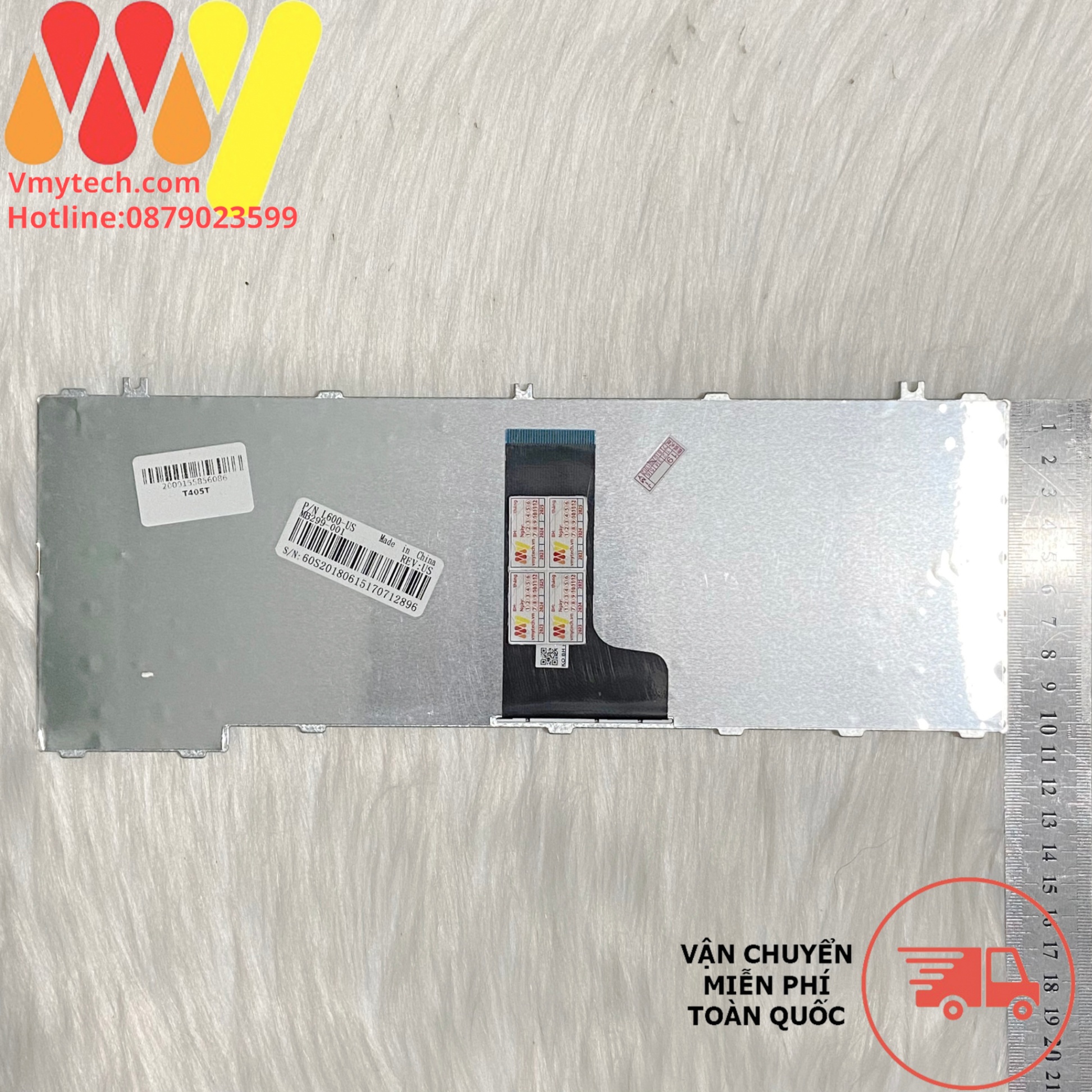 Bàn Phím Laptop Toshiba satellite L600, L600D, L605, L605D Màu Trắng