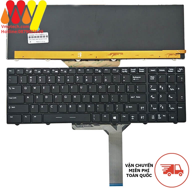 BÀN PHÍM LAPTOP MSI GE60 dành cho GE60 GE70 GT60 GT70 GP60 GP70 GX60 GX70, MS-16