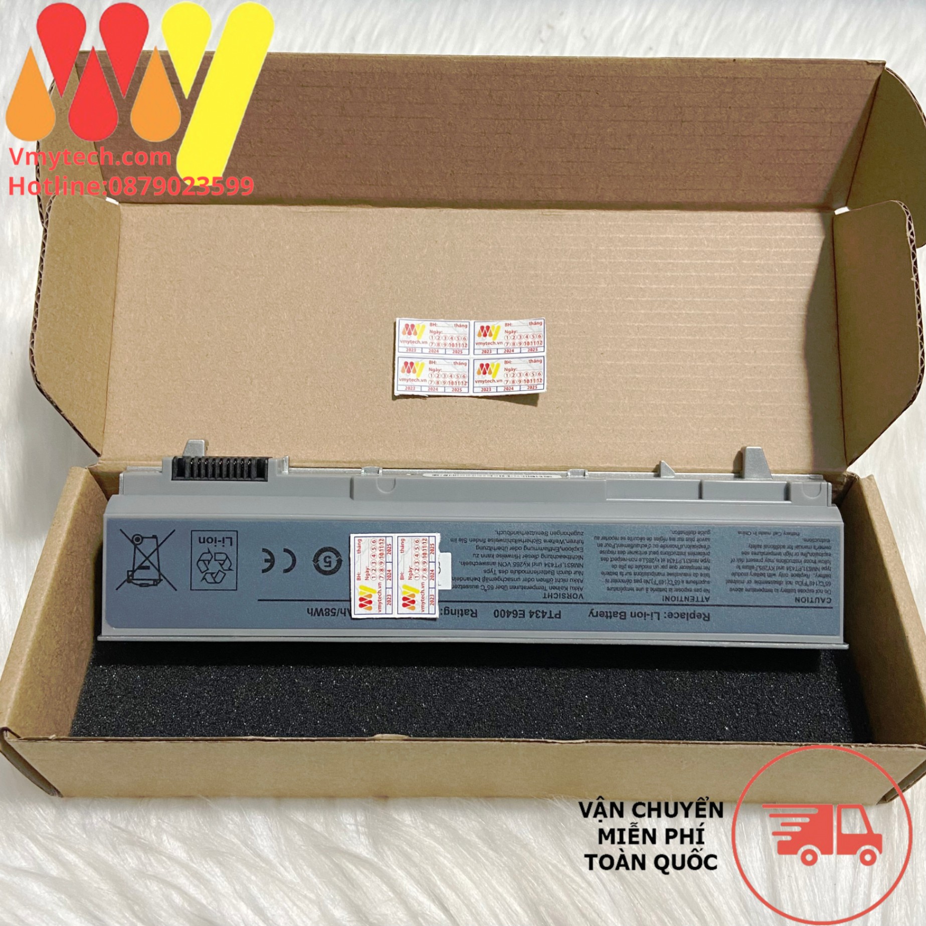 Pin Laptop Dell Latitude00 E6410 E6500 E6510 E8400 E5500