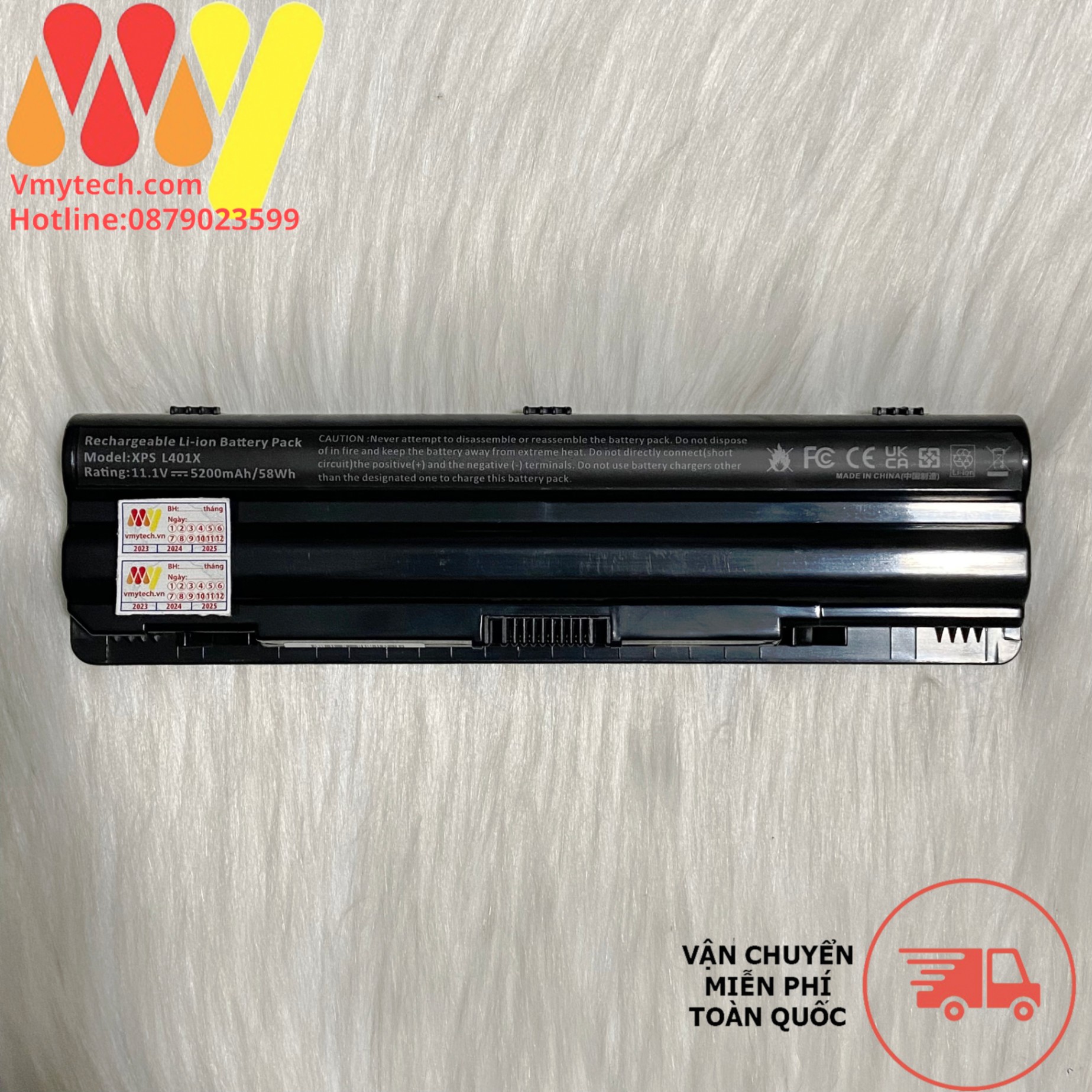 Pin Laptop Vostro 5370 D1525S D1505G R1605S D2505G Series F62G0 RPJC3 39DY5 CHA01 zin