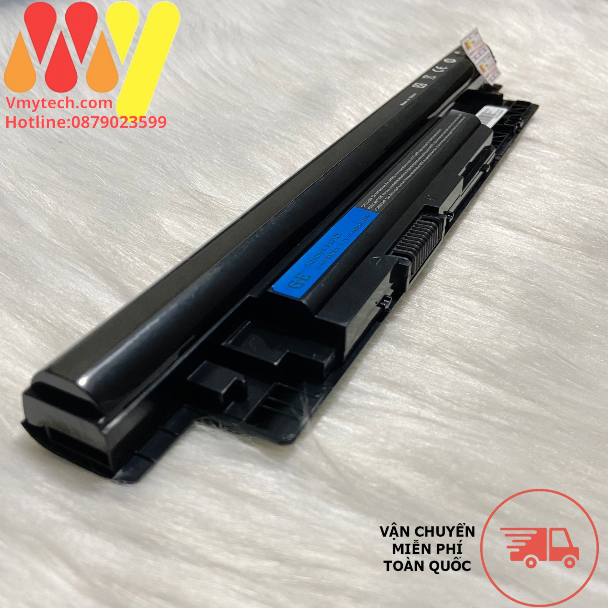 Pin Laptop Dell Vostro 2421, 2521 V2421, V2521 3446 XCMRD MR90Y 6CELL