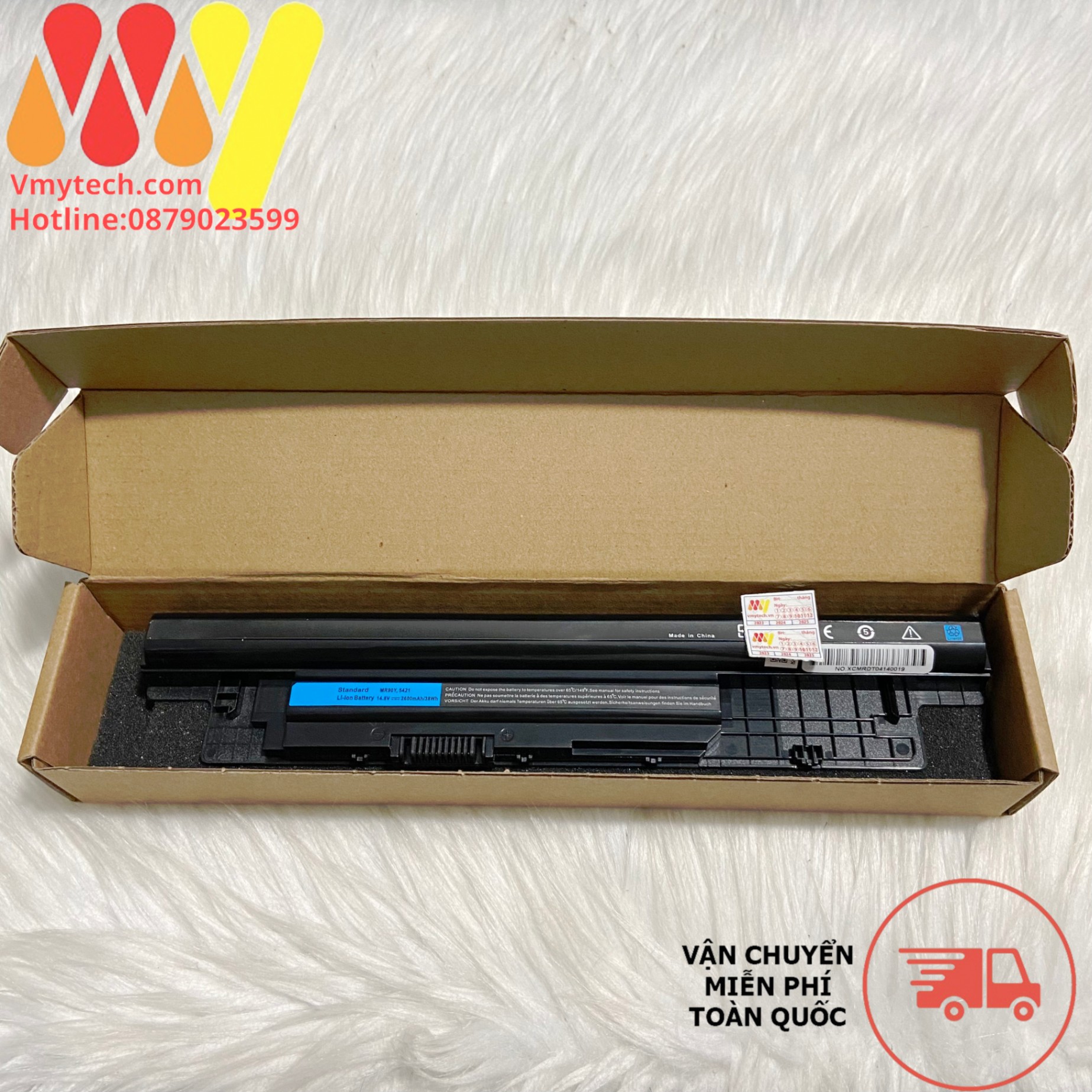 Pin Laptop Dell Latitude 3440, 3540, E3440, E3540 14-3000 15-3000 XCMRD MR90Y 4CELL