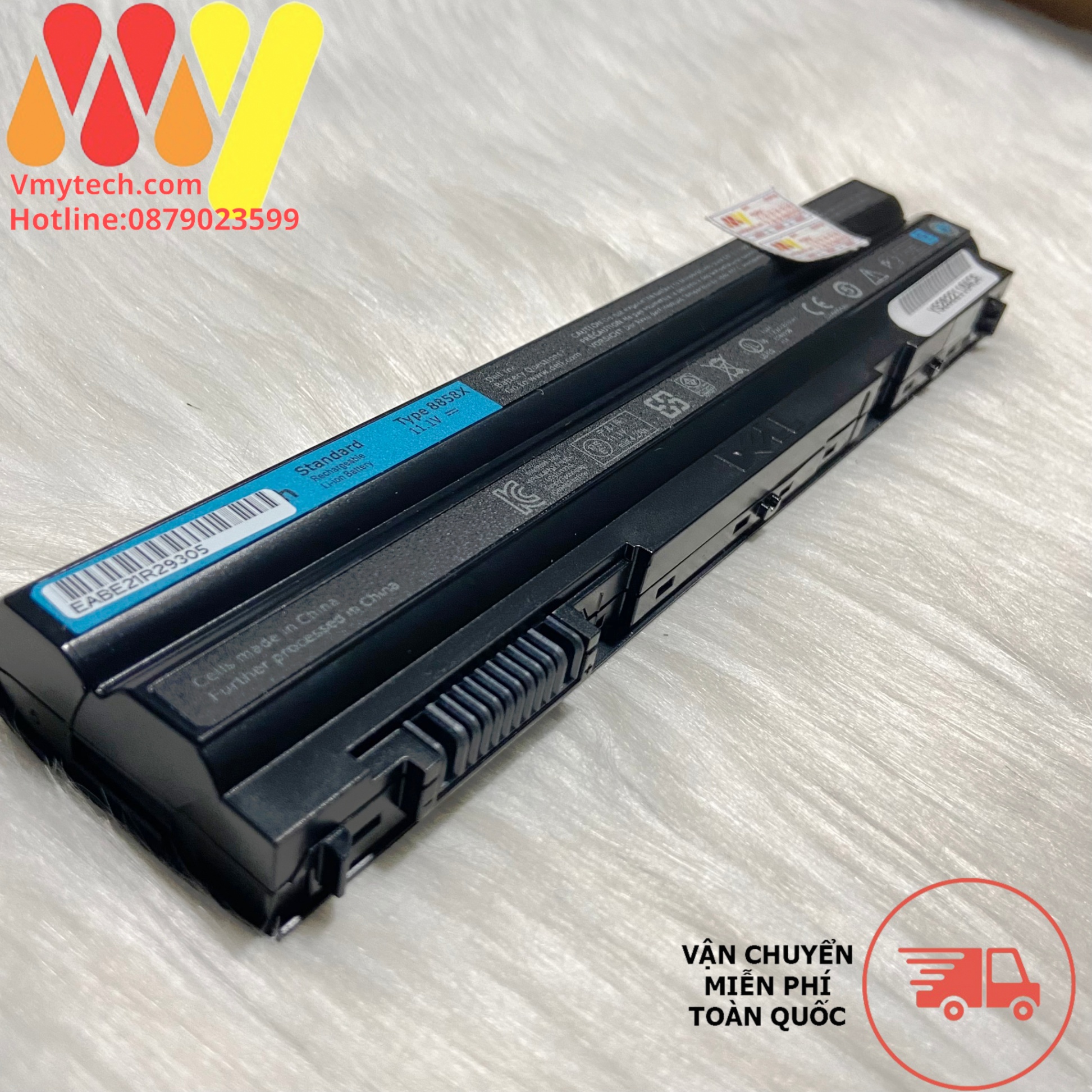 Pin Laptop Dell P15G001, P16G, P16G001, P16G002, P8TC7, P9TJ0, T54FJ E6420 ZIN