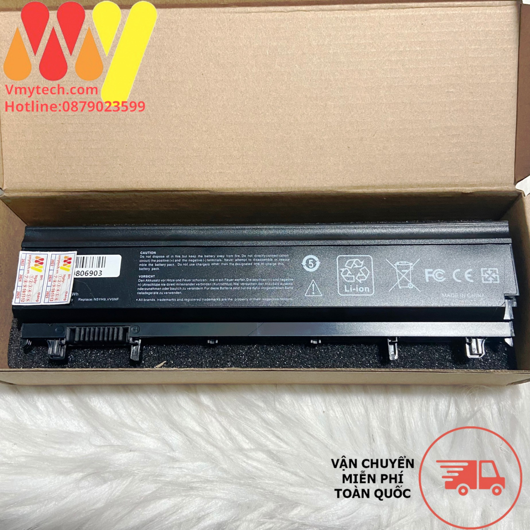 Pin laptop Dell Latitude E5440 E5540