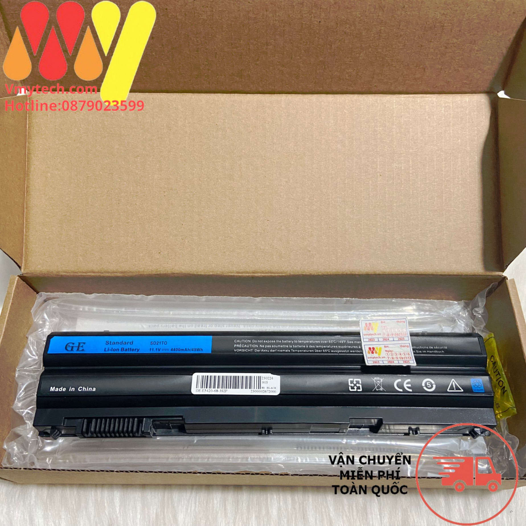 Pin laptop dell Inspiron 14R 4420, 5420, 5425, 7420, 4420 - N4420, N5420, N5425, N7420, N4420