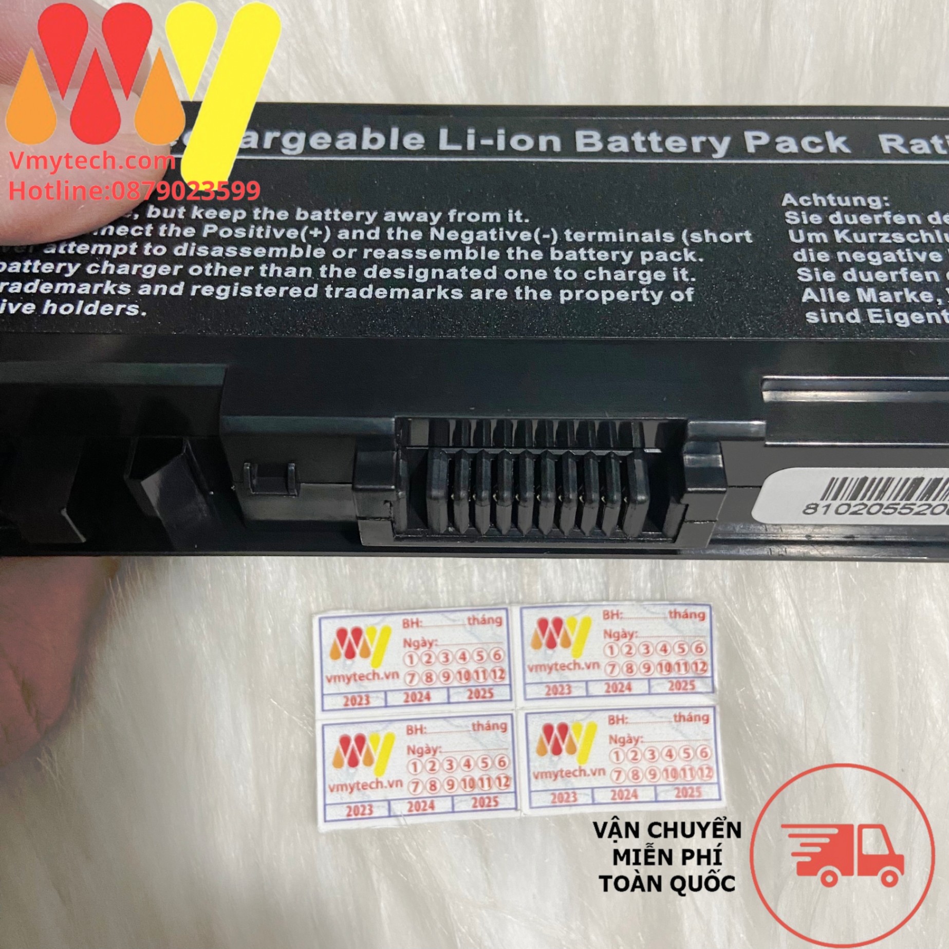 Pin Laptop Dell Studio 1535 1536 1537 1555 1557 1558 15 PP33L PP39L WU946