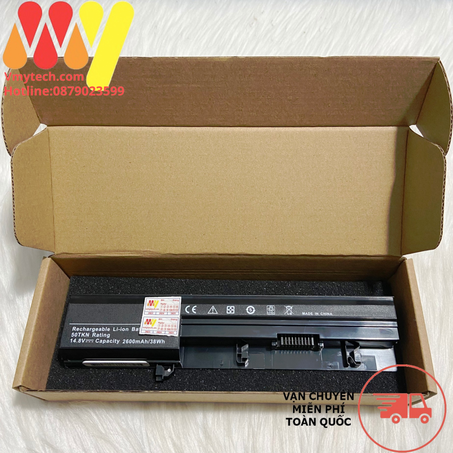 Pin laptop Dell Vostro 3300 3350 V3300 V3350 NF52T oem