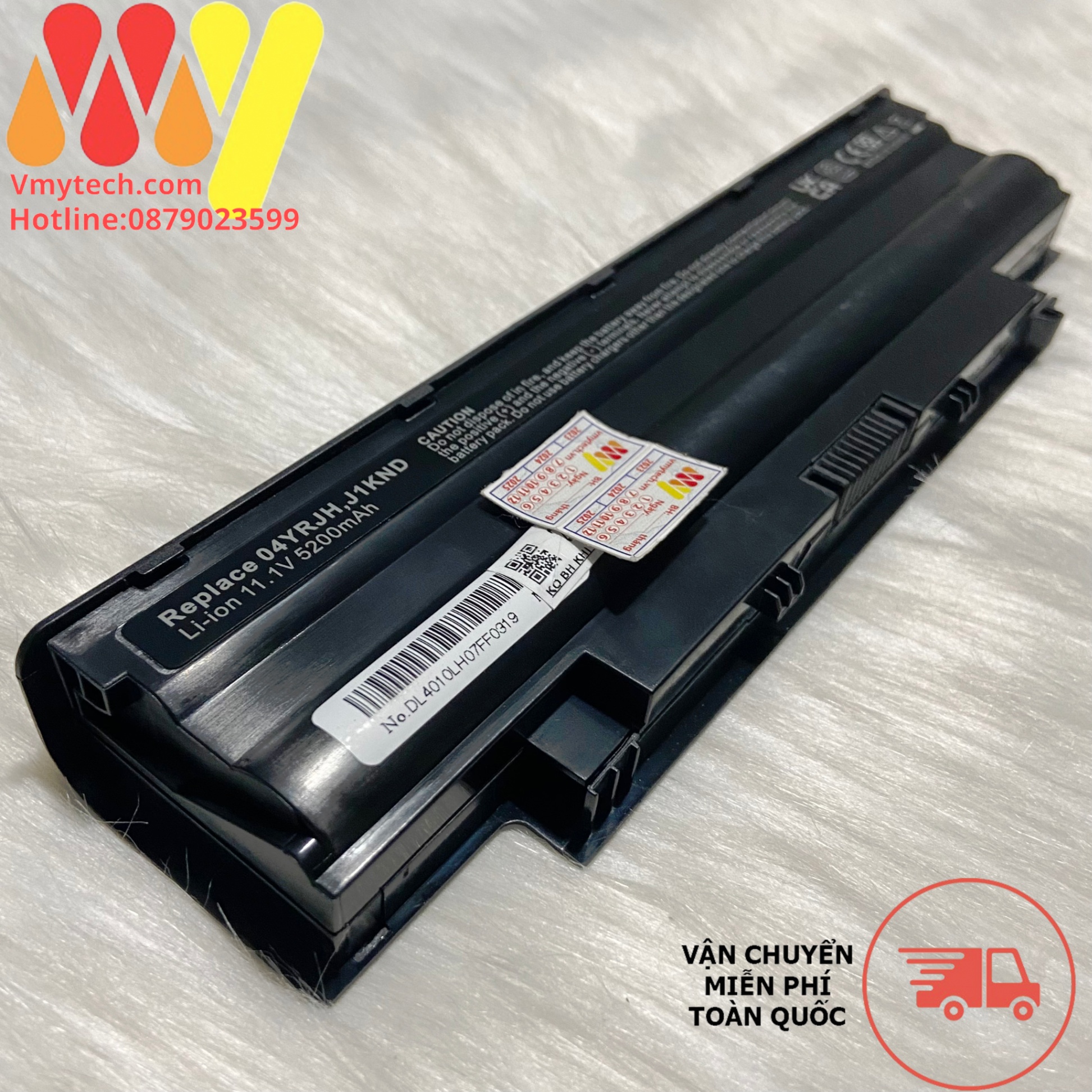 Pin Laptop Dell Vostro 2420 2520 3750 m5040 P22G j1knd