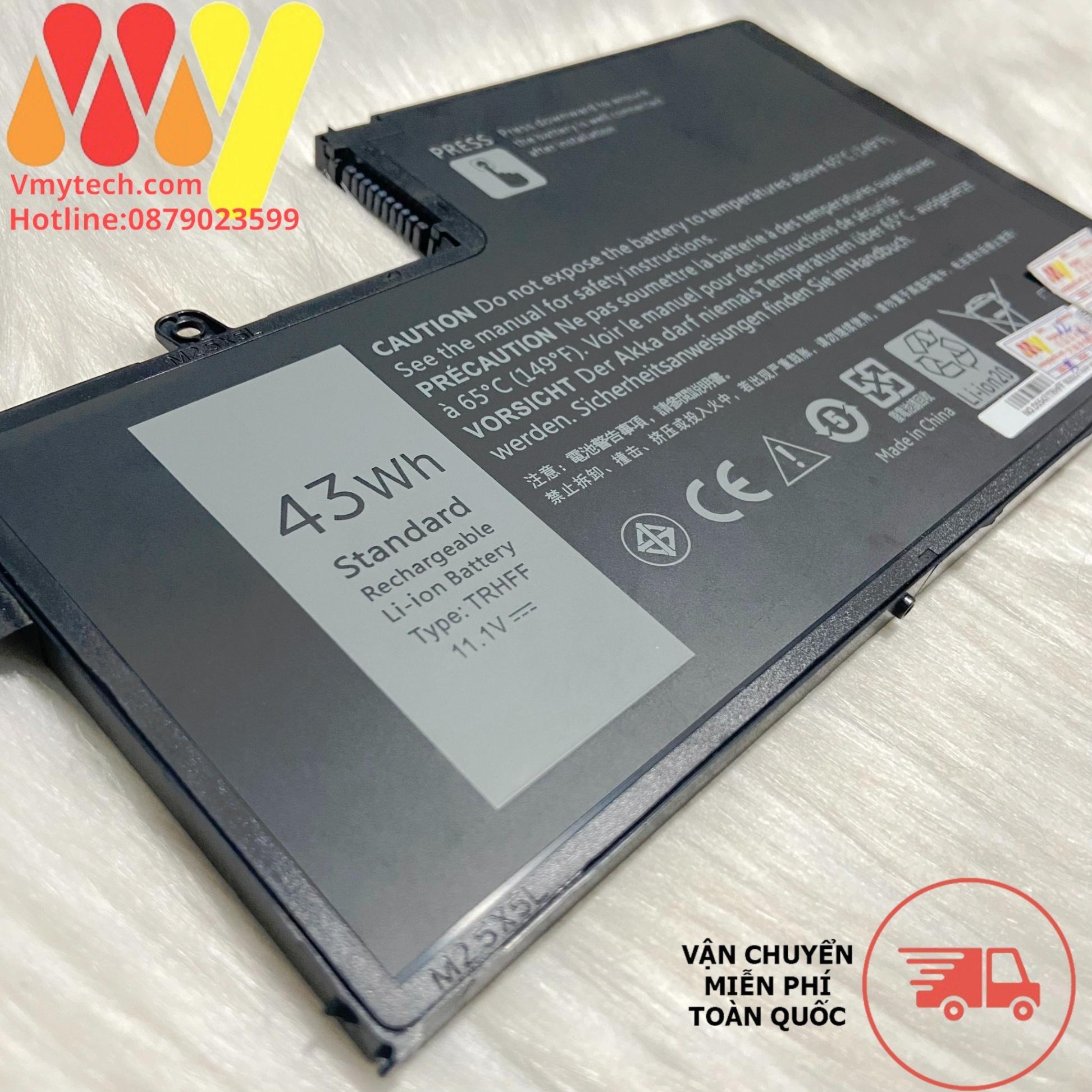 Pin laptop Dell Inspiron 14 5000 5442 5447 5448 P39F TRHFF 5557 zin