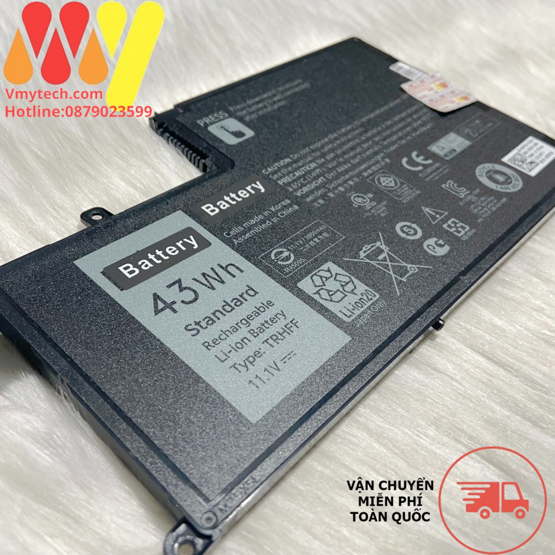 Pin laptop Dell Inspiron 15 5000 5542 5545 5547 5548 zin