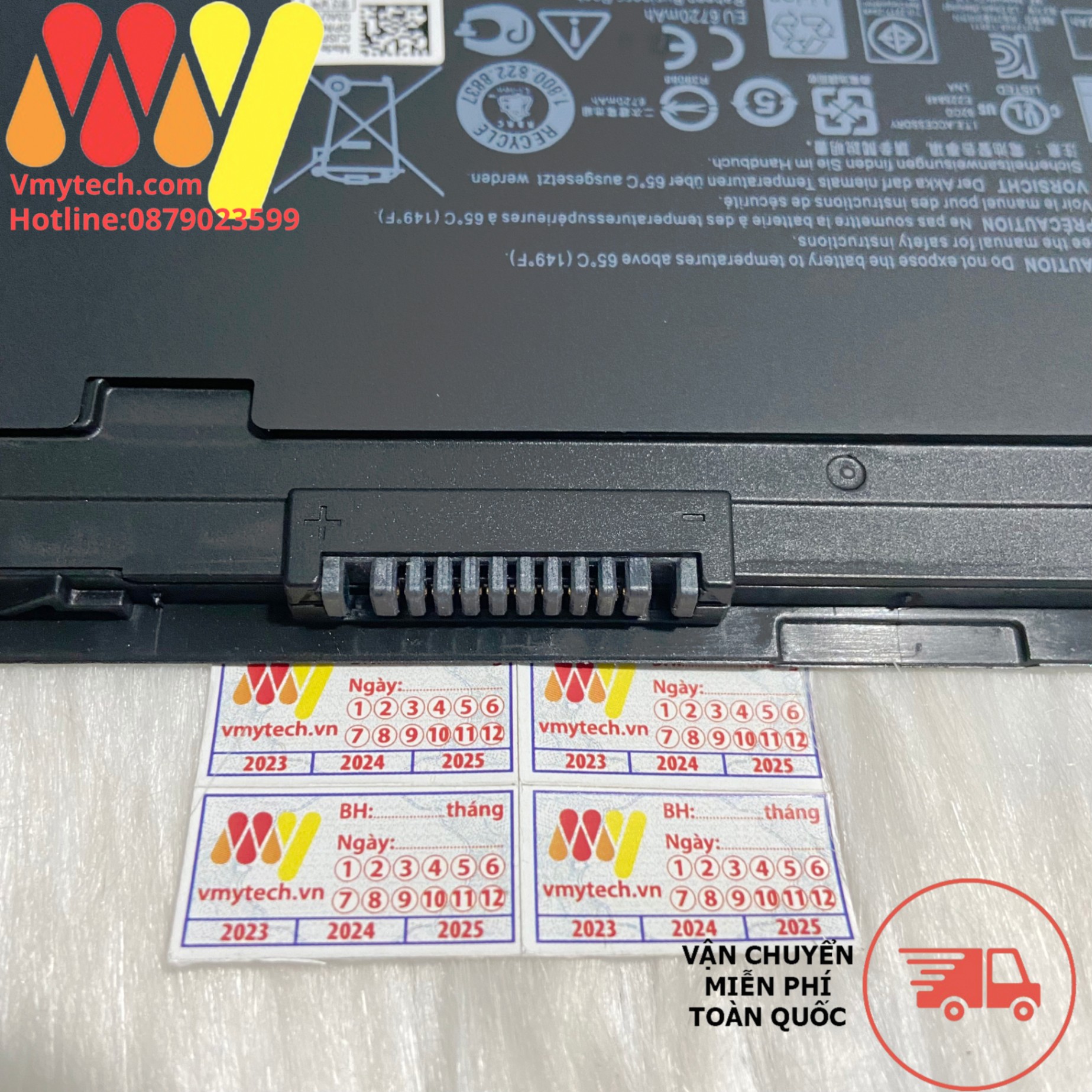 Pin Laptop Dell E7240 E7250 VFV59 W57CV 0W57VC WD52H GVD76 VFV59