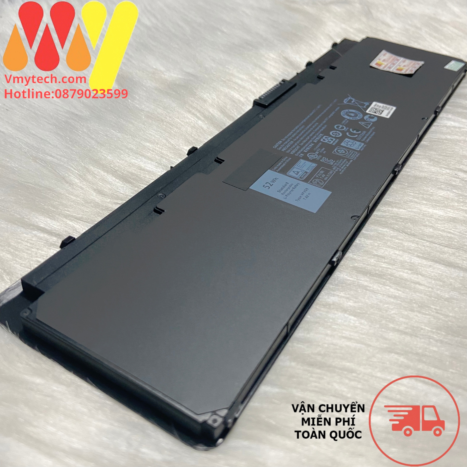 Pin Laptop Dell E7240 E7250 VFV59 W57CV 0W57VC WD52H GVD76 VFV59