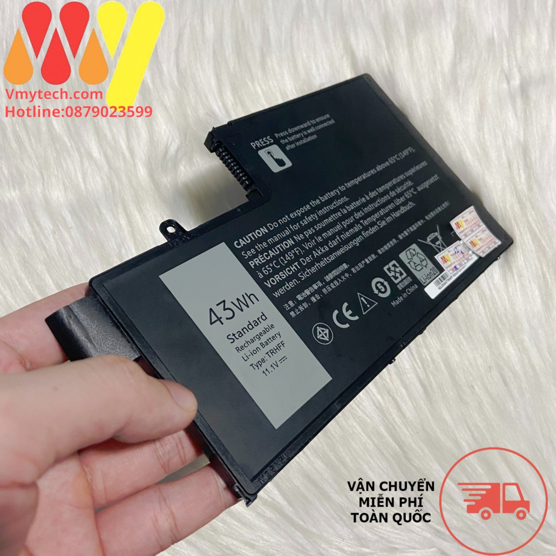 Pin laptop Dell Inspiron 14 5000 5442 5447 5448 P39F TRHFF 5557 zin