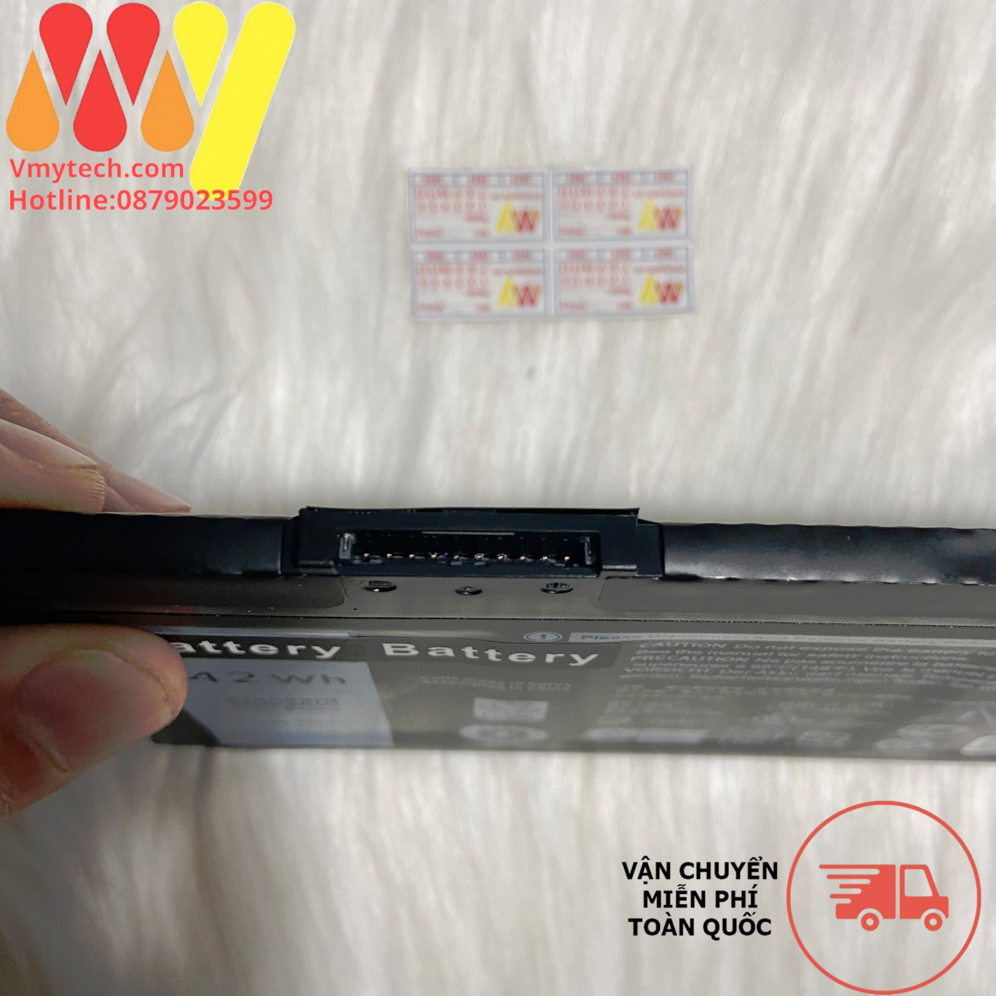 Pin Laptop Dell Inspiron 3580 5481, 3493, 5480, 7586 YRDD6 (42Wh)