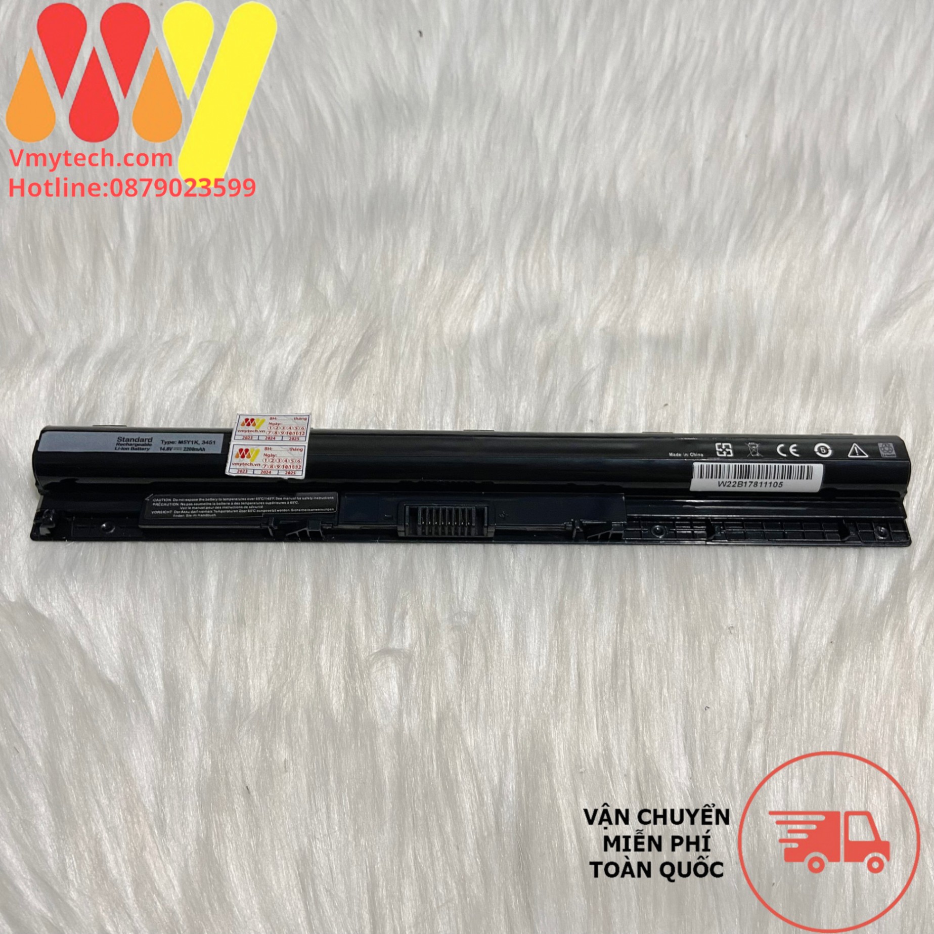 Pin Laptop DEll Inspiron 5468, 14 5468