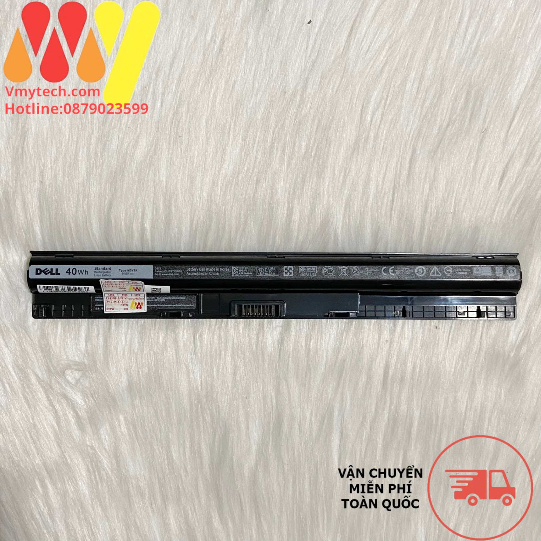Pin Laptop Dell Vostro 3458 3467 3468 3459 M5Y1K zin