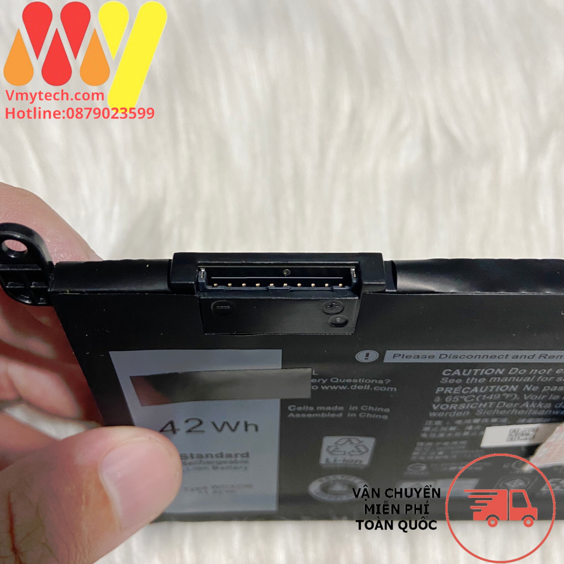 Pin Laptop Dell WDX0R C4HCW 0C4HCW P58F 7460 p69g 5568 zIN