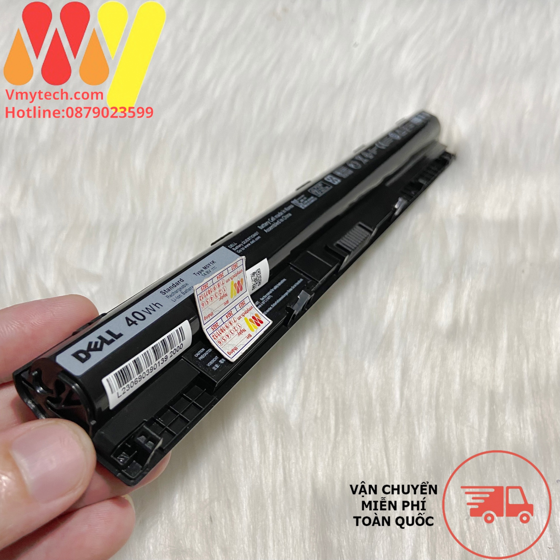 Pin Laptop Dell Vostro 3458 3467 3468 3459 M5Y1K zin