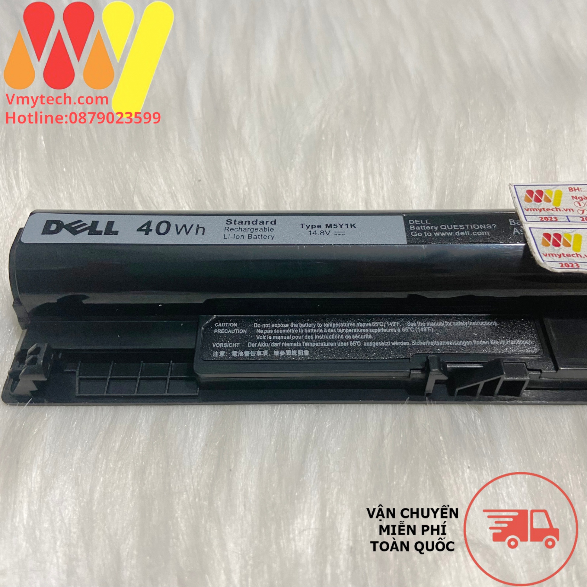 Pin Laptop Dell Inspiron 14 5451 5455 5458 5459 M5Y1K Zin gen 7 8