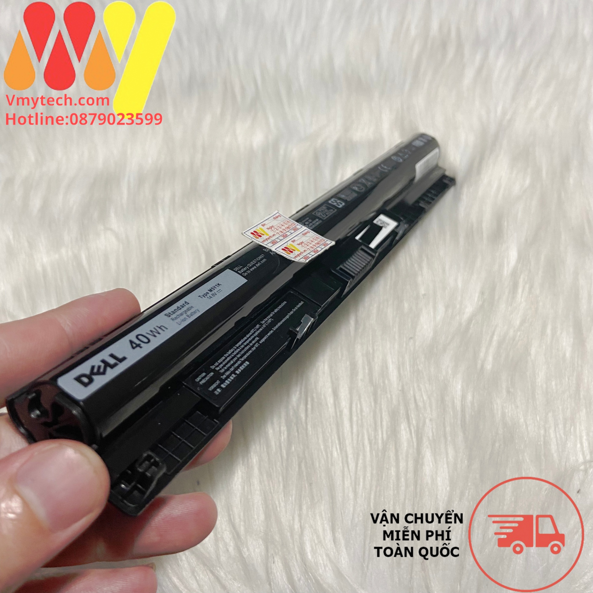 Pin Laptop Dell Inspiron 14 5451 5455 5458 5459 M5Y1K Zin gen 7 8