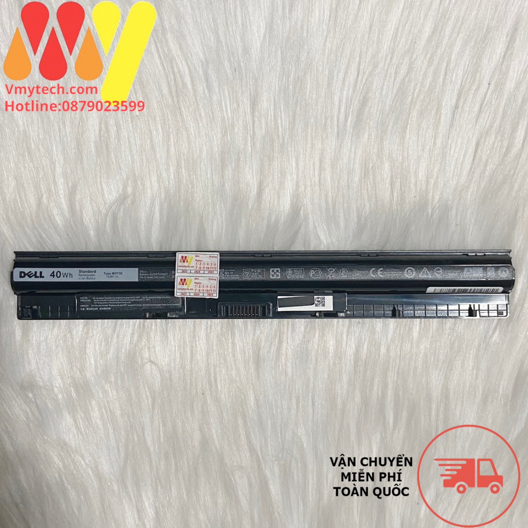 Pin Laptop Dell Inspiron 14 5451 5455 5458 5459 M5Y1K Zin gen 7 8