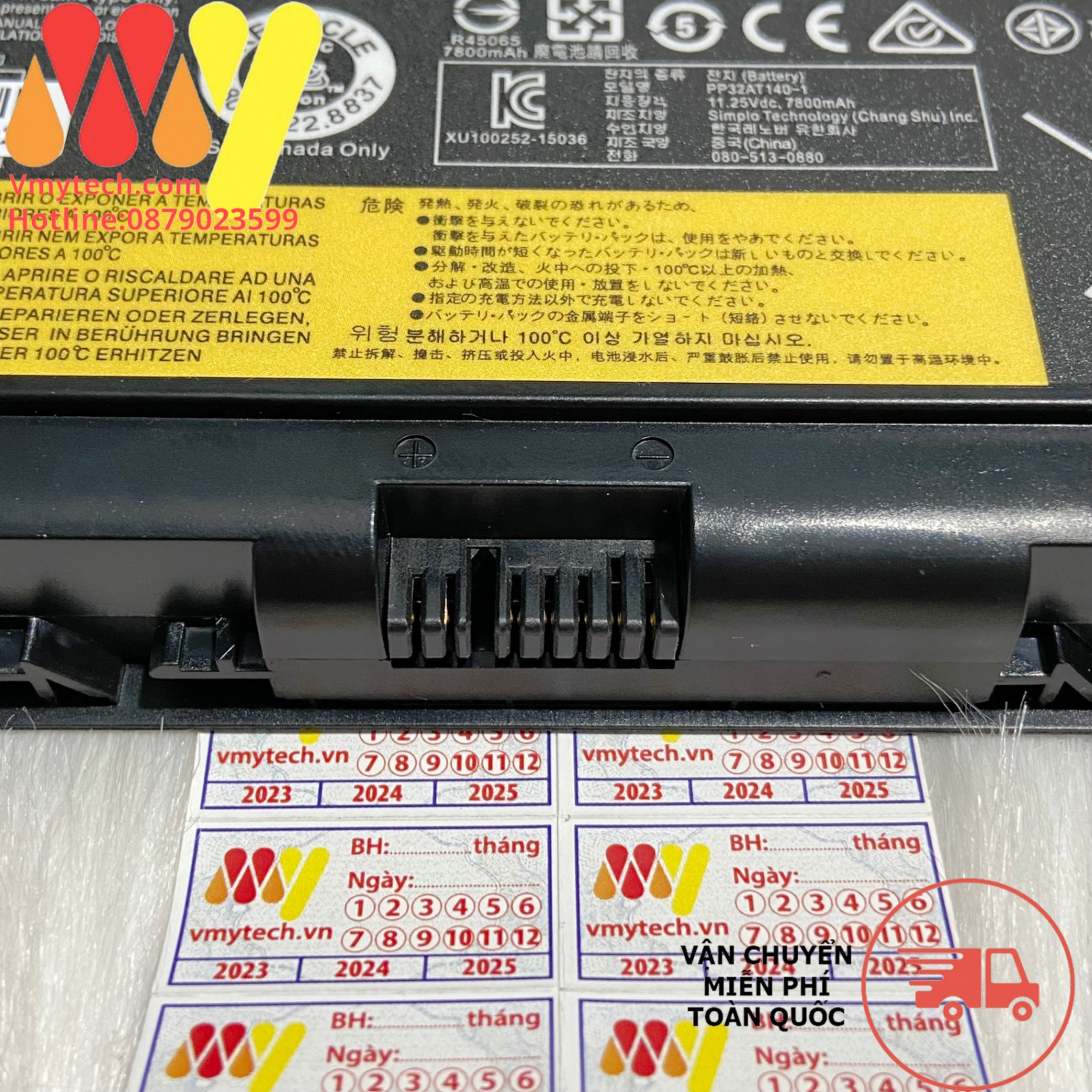 PIN LENOVO 00NY493 SB10H45078 77+ Battery For Lenovo Thinkpad P50 P51 01AV477 SB10H4507