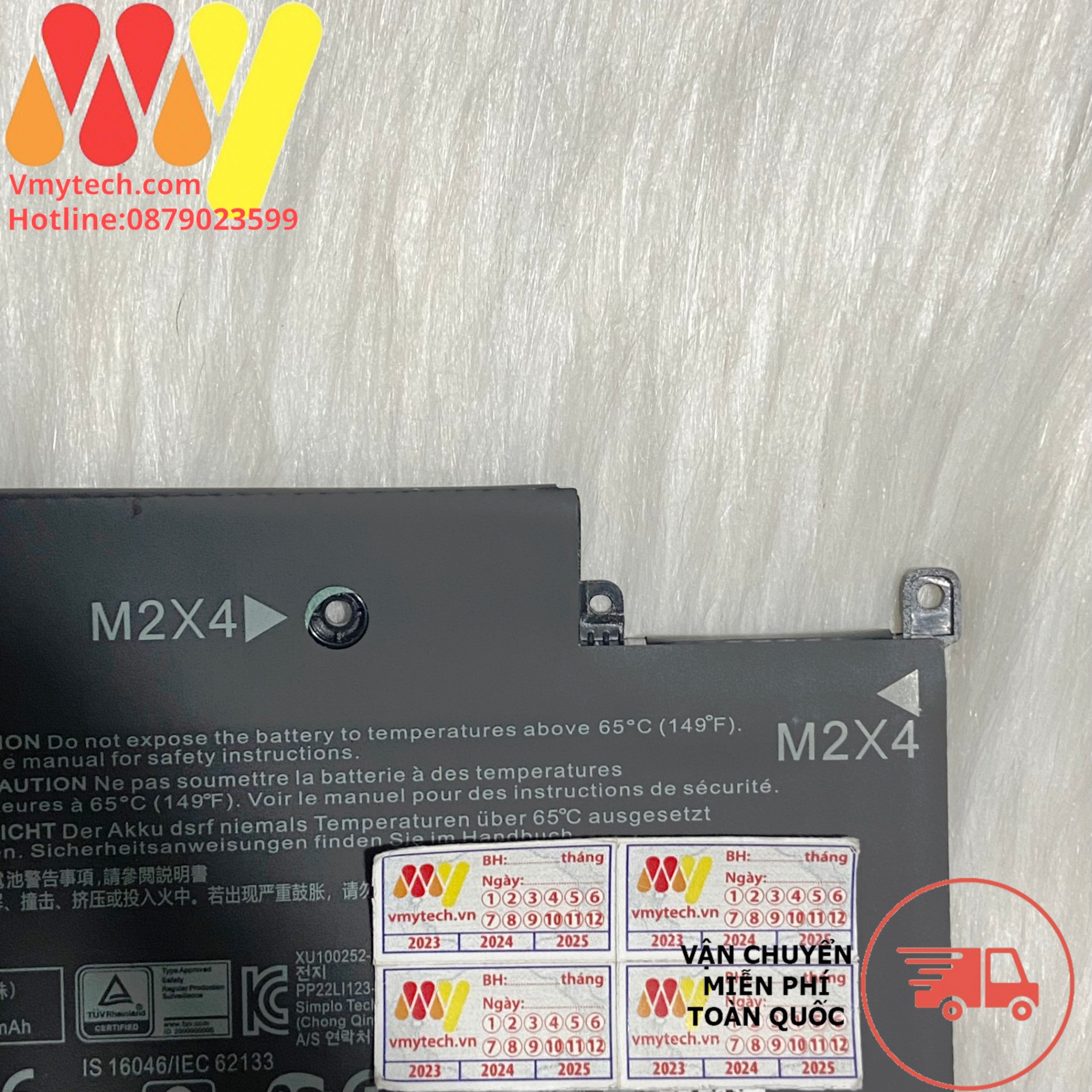 Pin laptop DELL Latitude 7370 34W XCNR3 P63NY N3KPR 4H34M 04H34 P67G P67G001 E7370