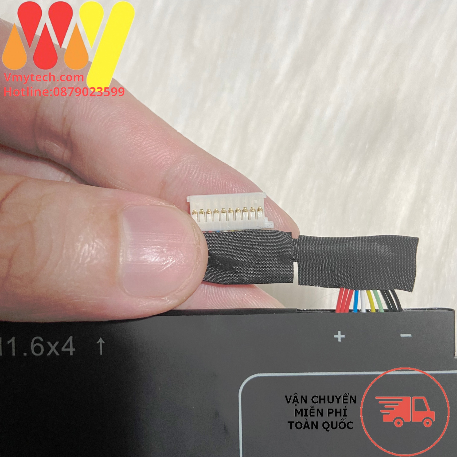Pin Laptop DELL XPS 13 9365 4-CELL 46Wh 7.6V BATTERY NNF1C 46Wh