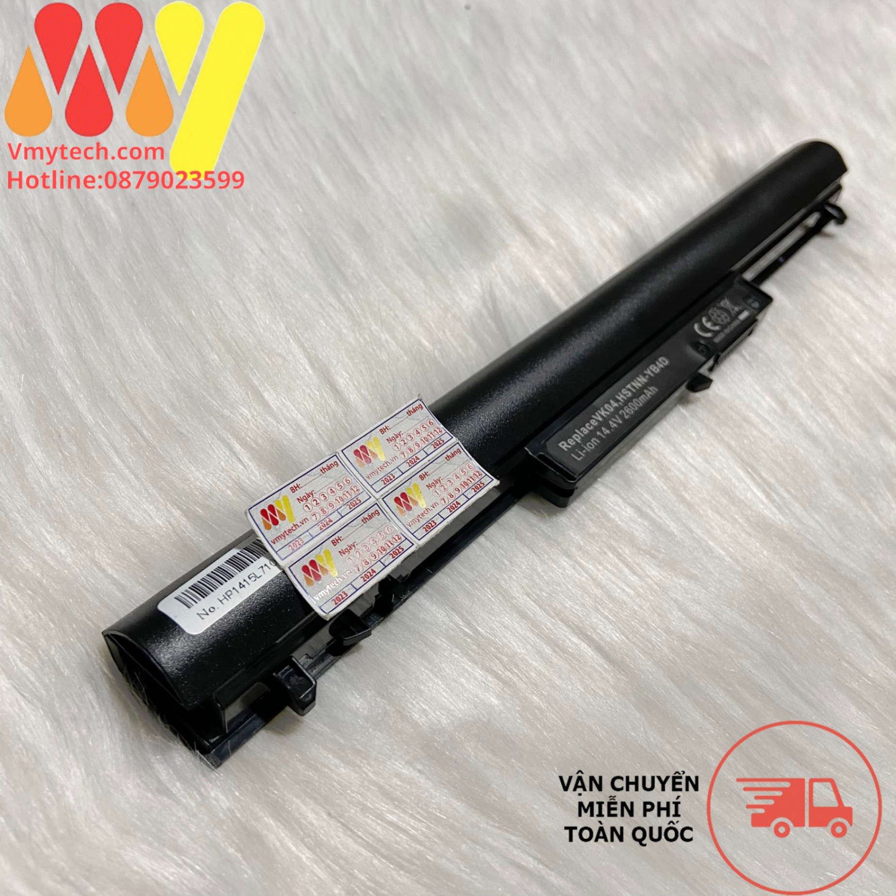 Pin laptop HP Pavilion15, 14, YB4D, tpn-q113, tpn-o114, tpn-q115 VK04